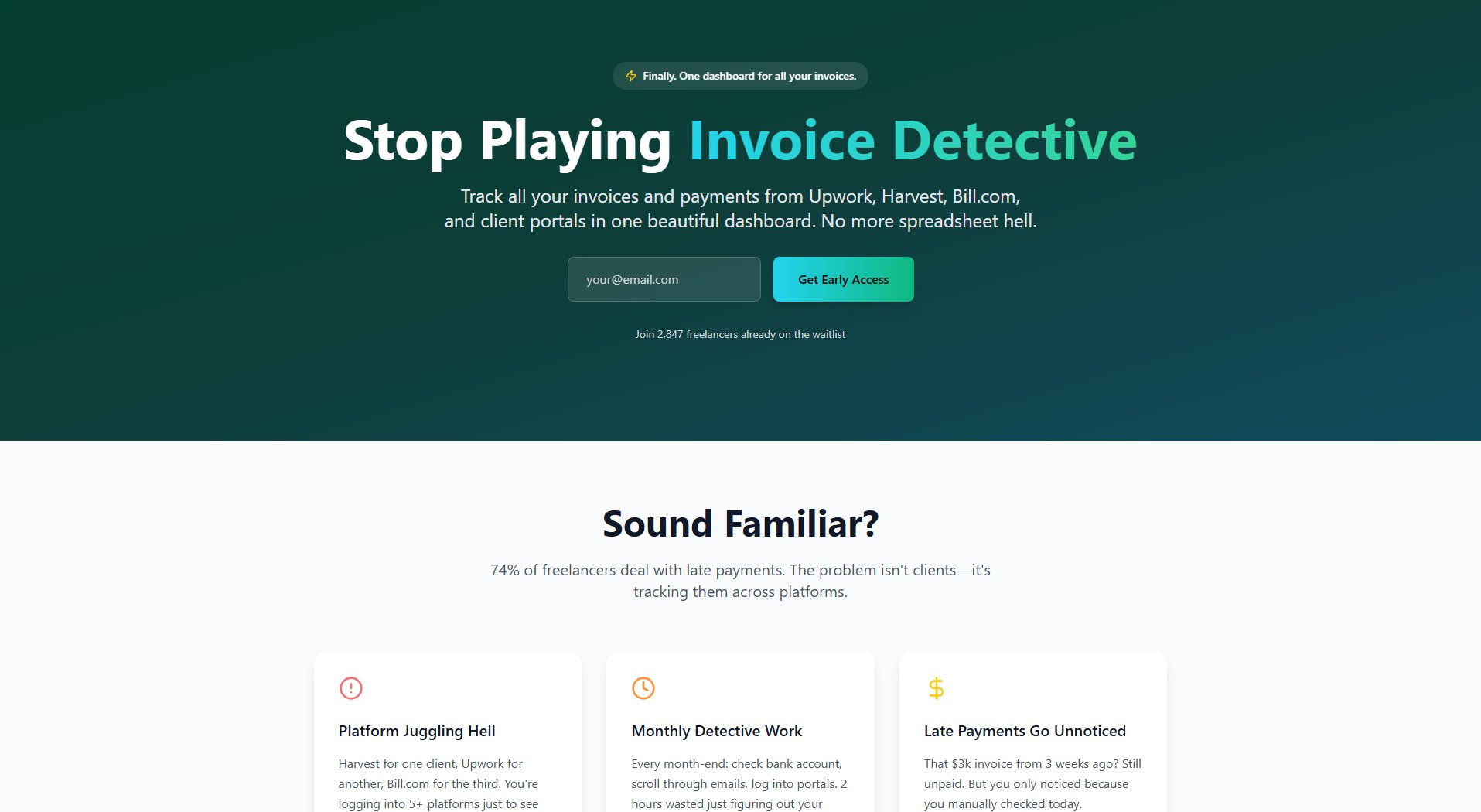 Invoice Central Screenshot Invoice Central Screenshot