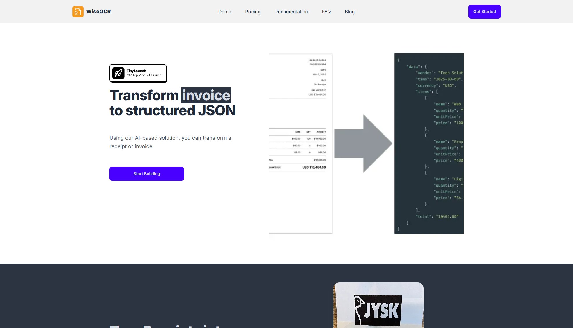 WiseOCR WiseOCR Interface & Screenshots WiseOCR WiseOCR Interface & Screenshots