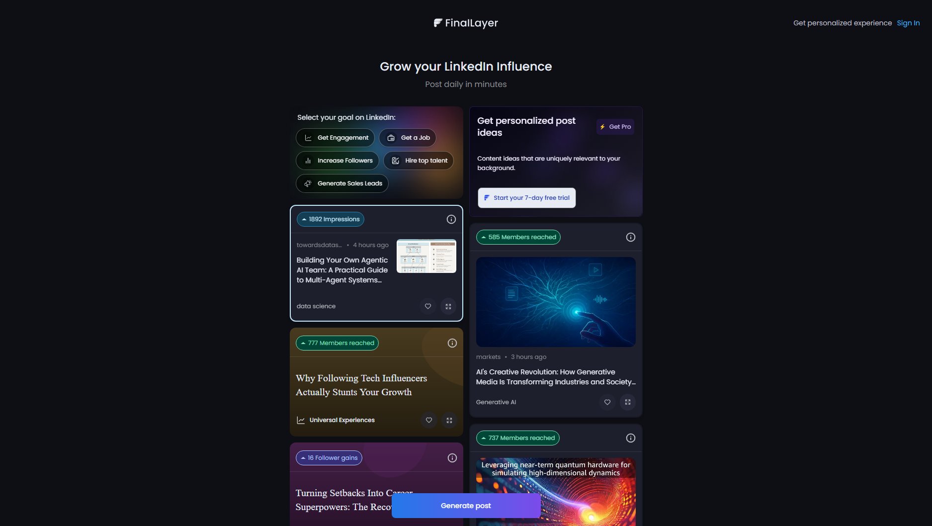 FinalLayer FinalLayer Interface & Screenshots FinalLayer FinalLayer Interface & Screenshots