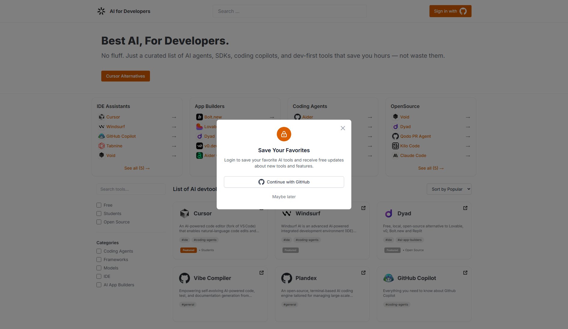 AI for Developers AI for Developers Interface & Screenshots AI for Developers AI for Developers Interface & Screenshots