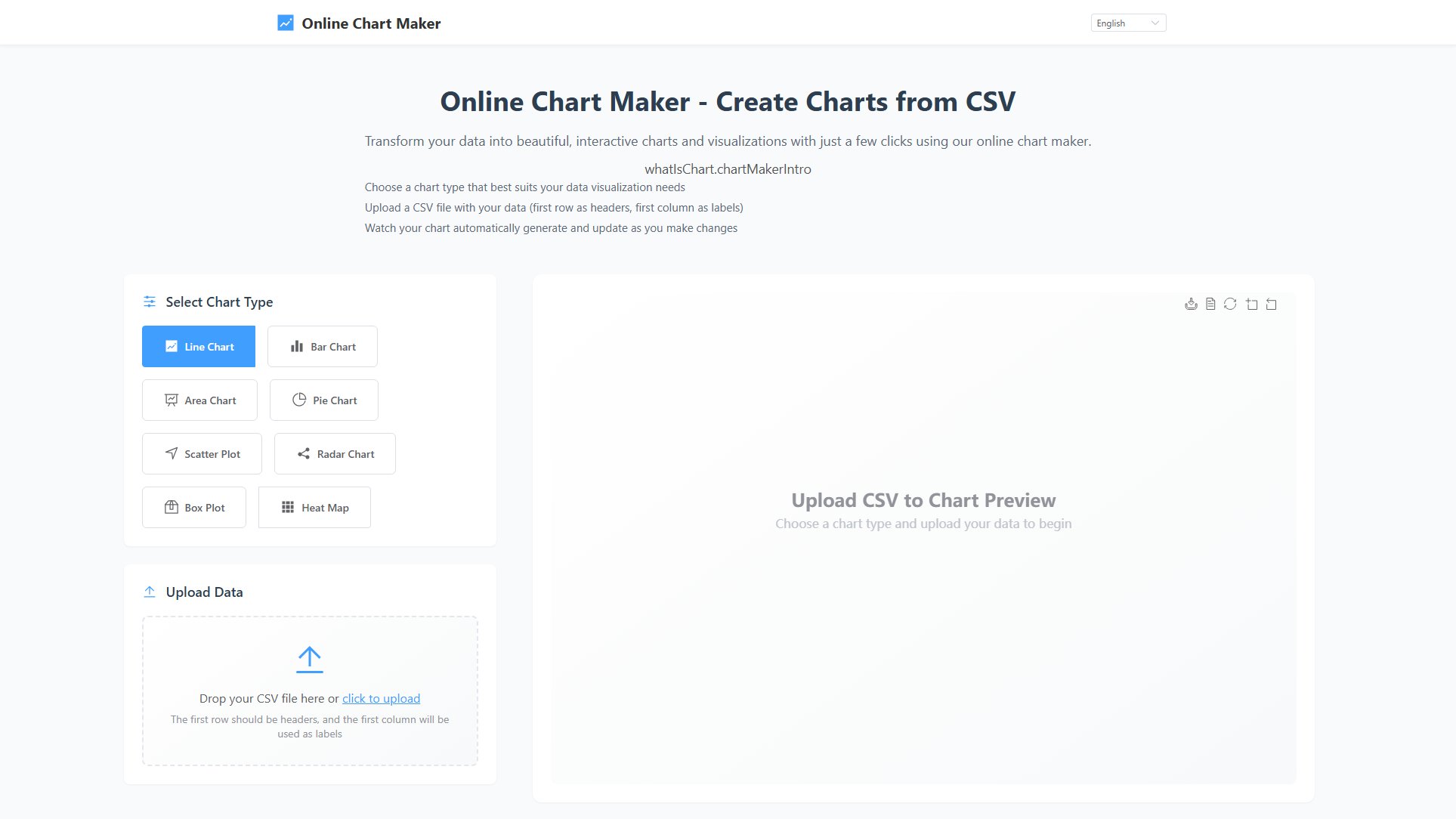 Online Chart Maker Online Chart Maker Interface & Screenshots