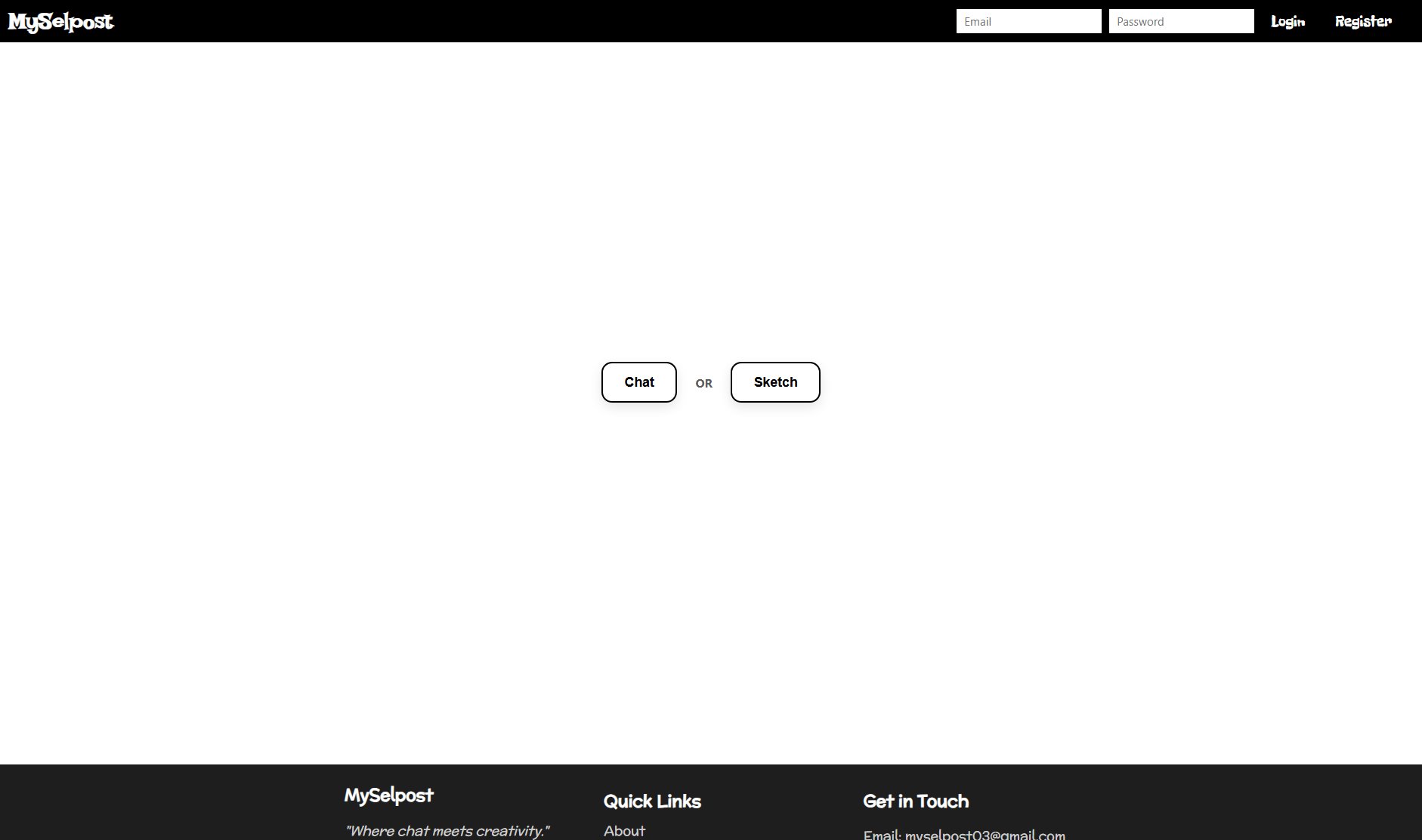 MySelpost MySelpost Interface & Screenshots