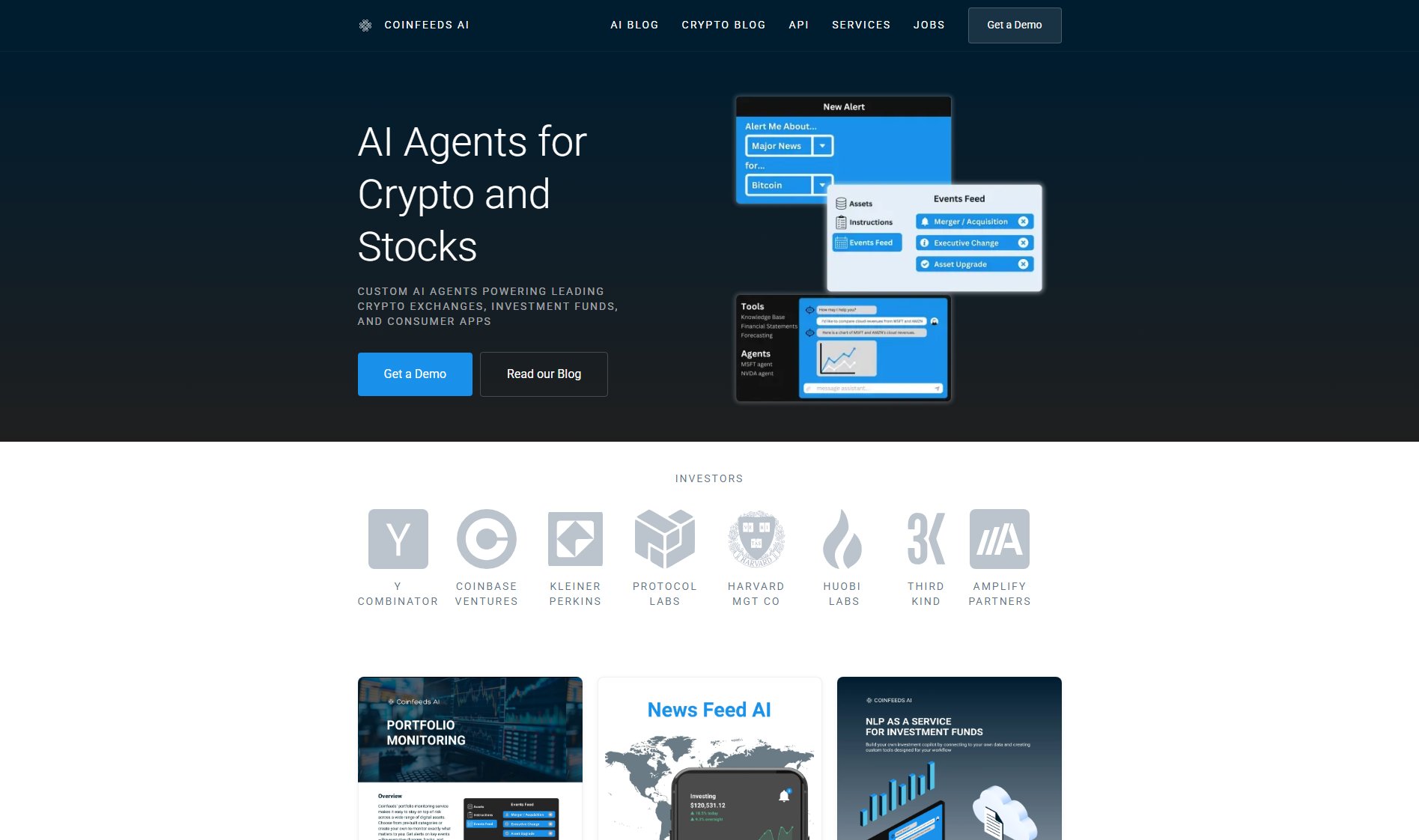 Coinfeeds AI Screenshot Coinfeeds AI Screenshot