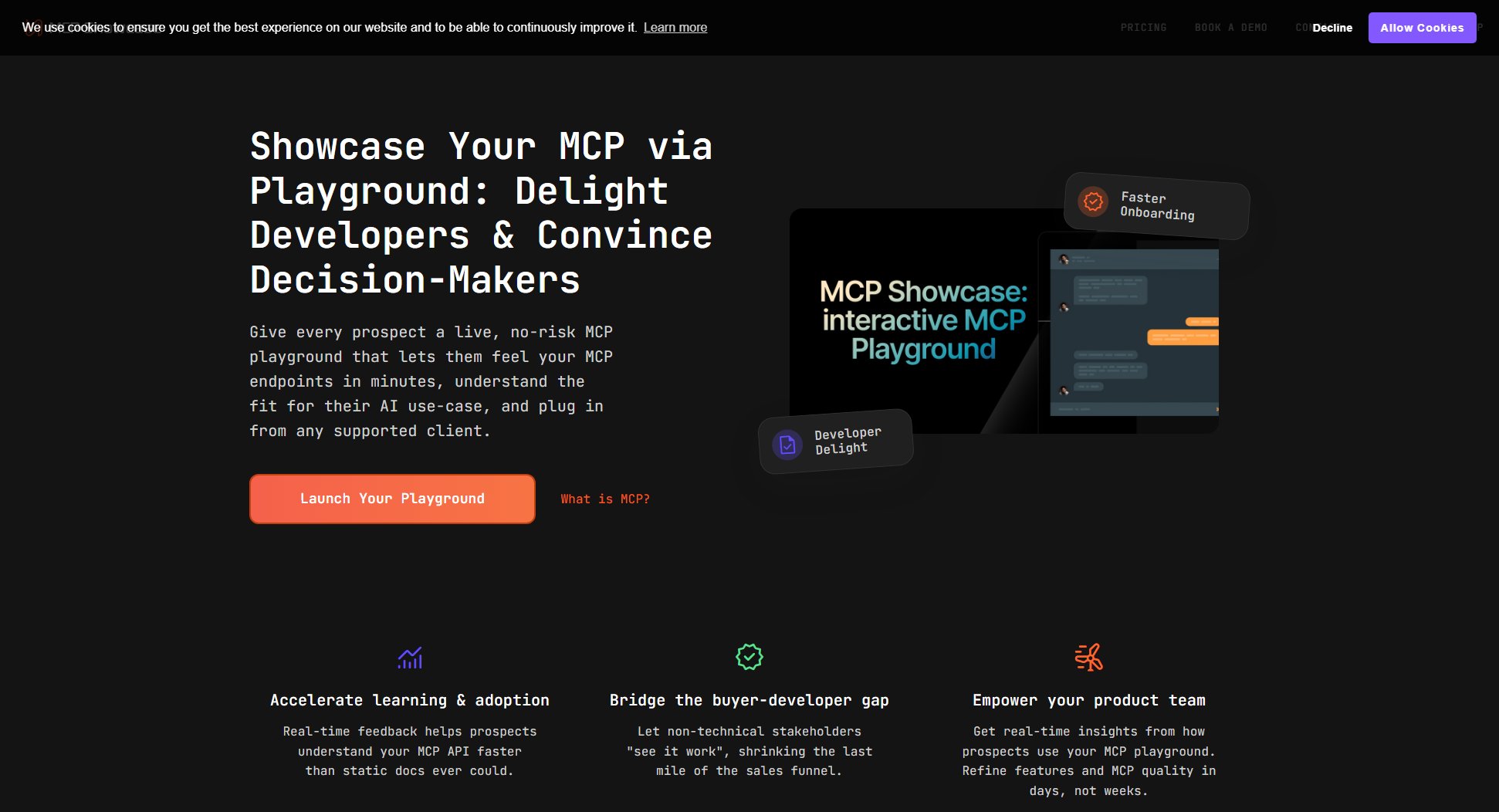 MCP Playground MCP Playground Interface & Screenshots MCP Playground MCP Playground Interface & Screenshots