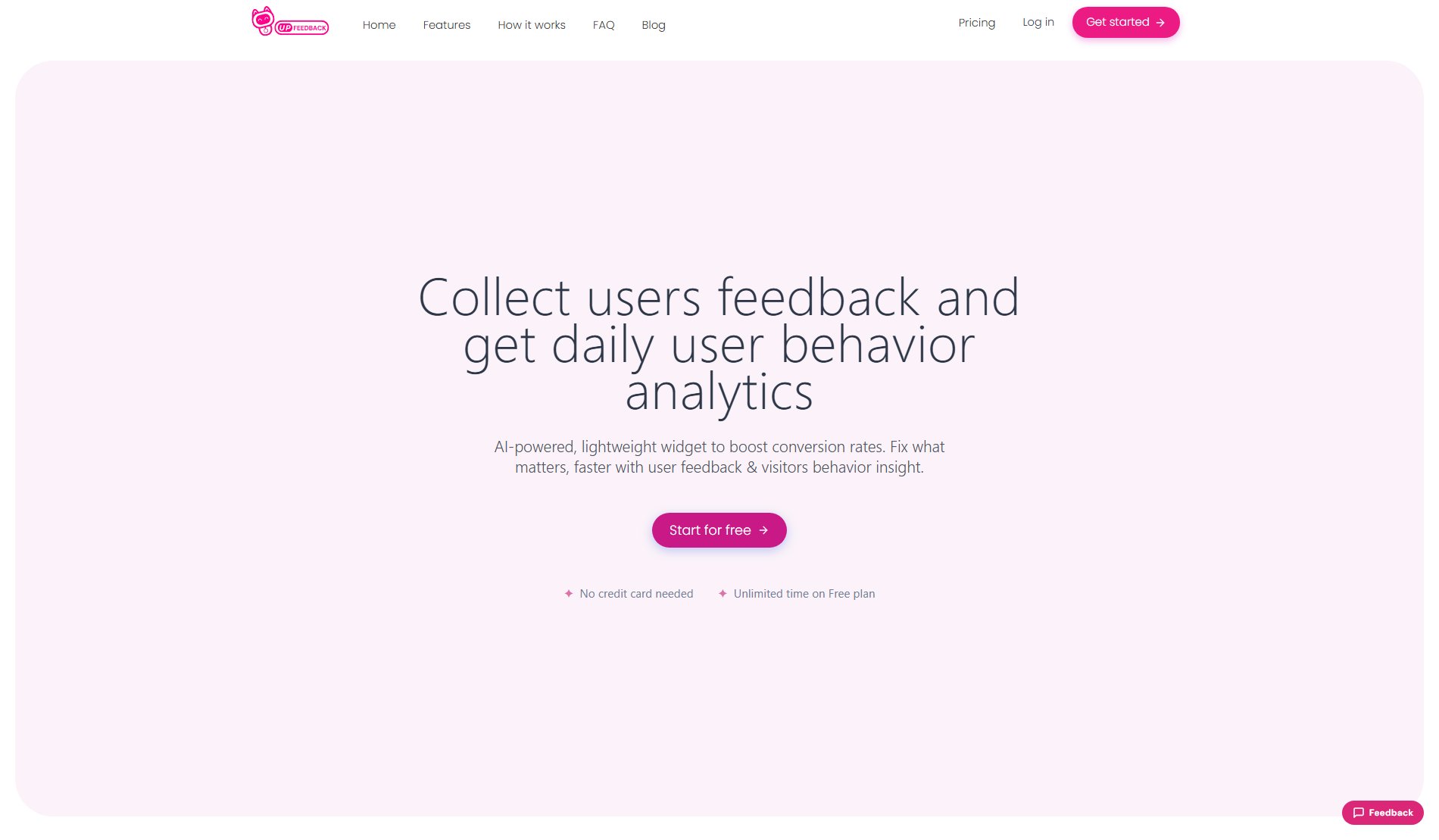 Up-Feedback Screenshot Up-Feedback Screenshot