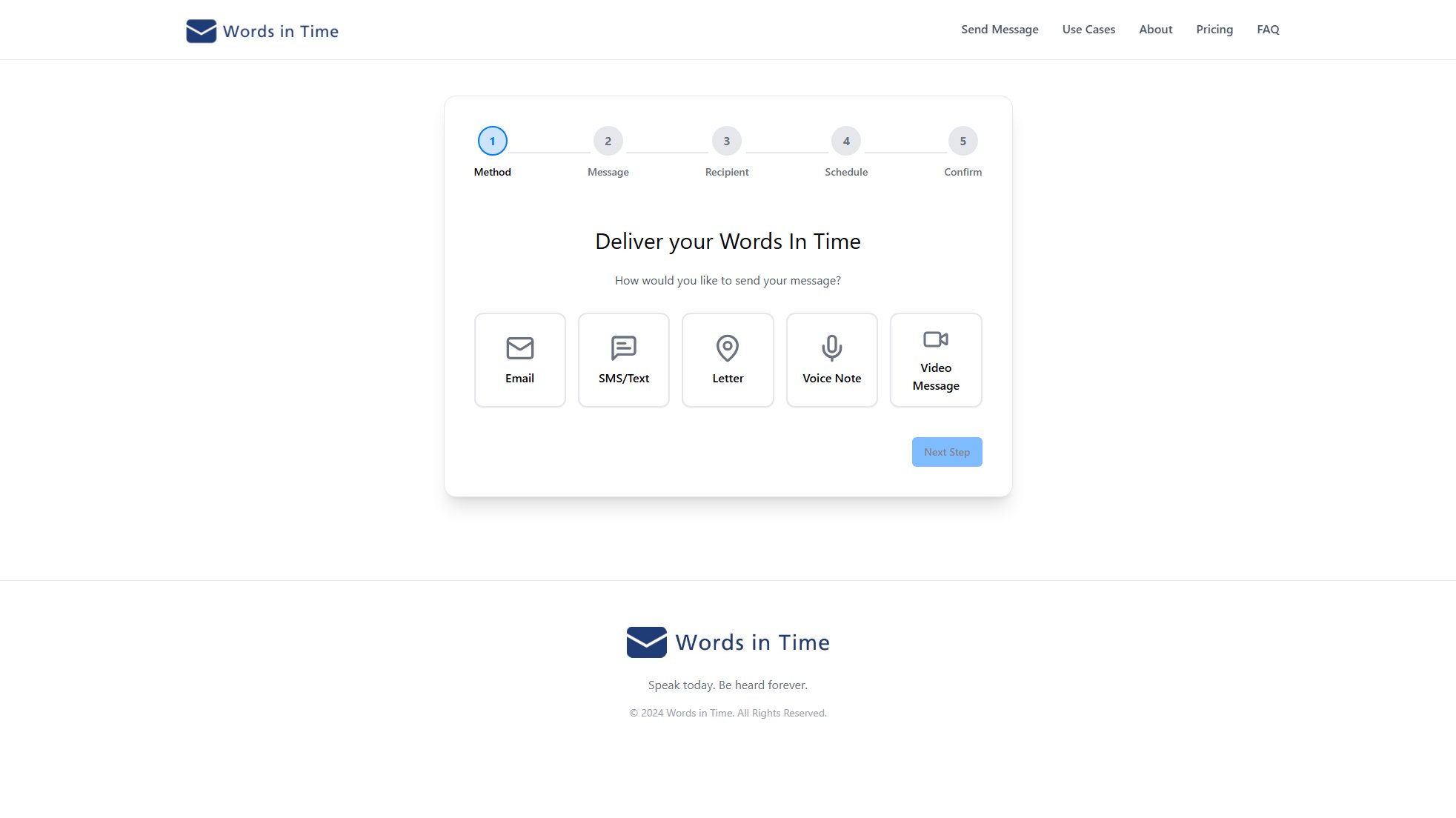 Words In Time Screenshot Words In Time Screenshot