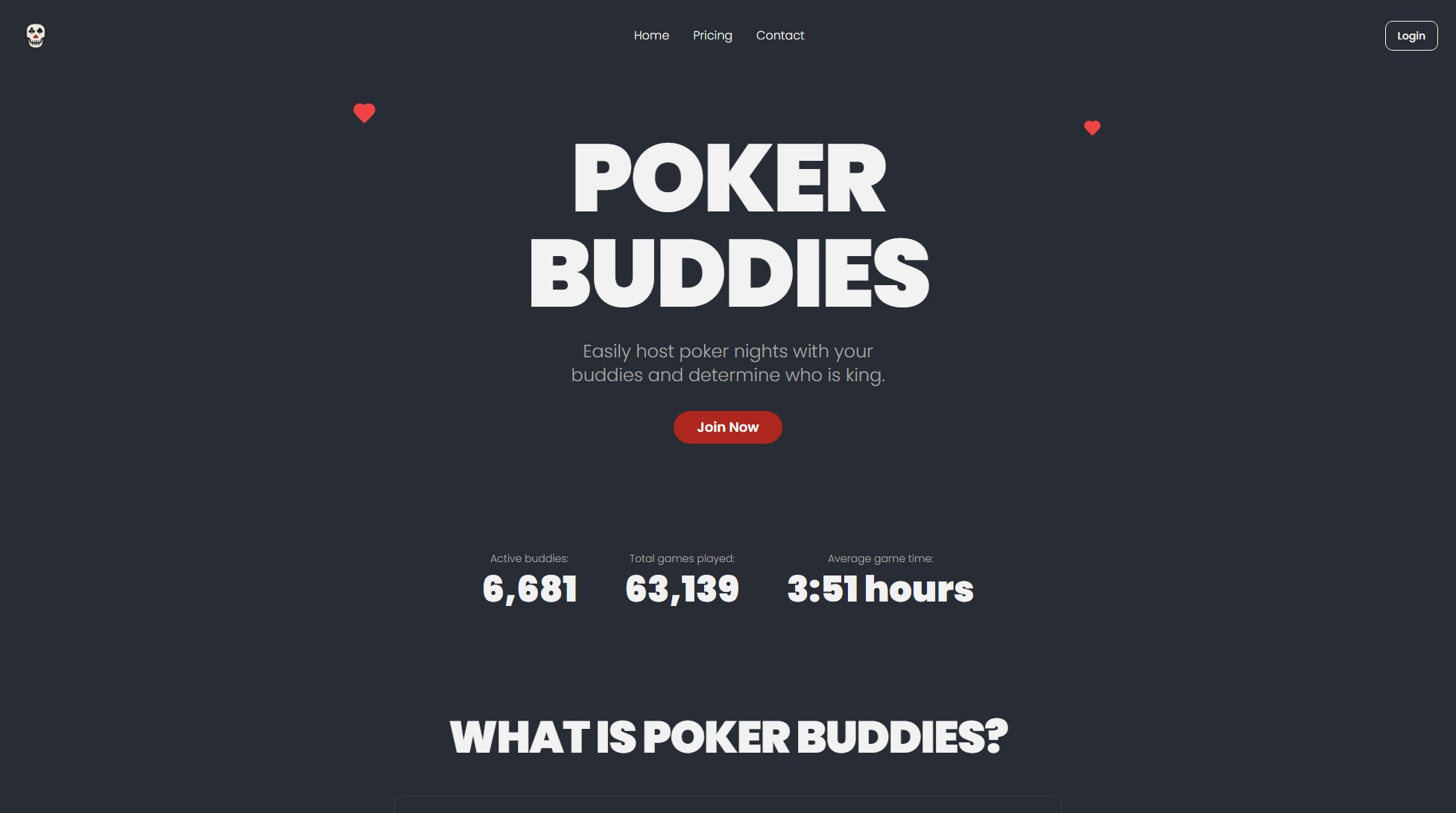 Poker Buddies Screenshot Poker Buddies Screenshot