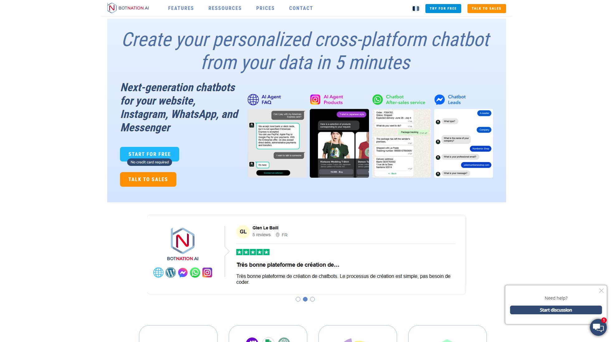 Botnation AI Screenshot Botnation AI Screenshot