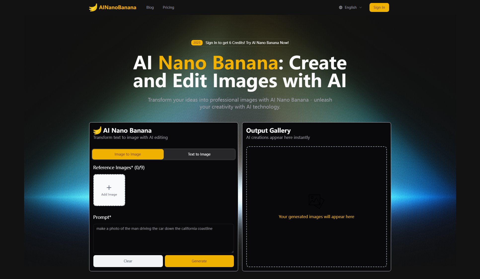 AI Nano Banana Screenshot AI Nano Banana Screenshot