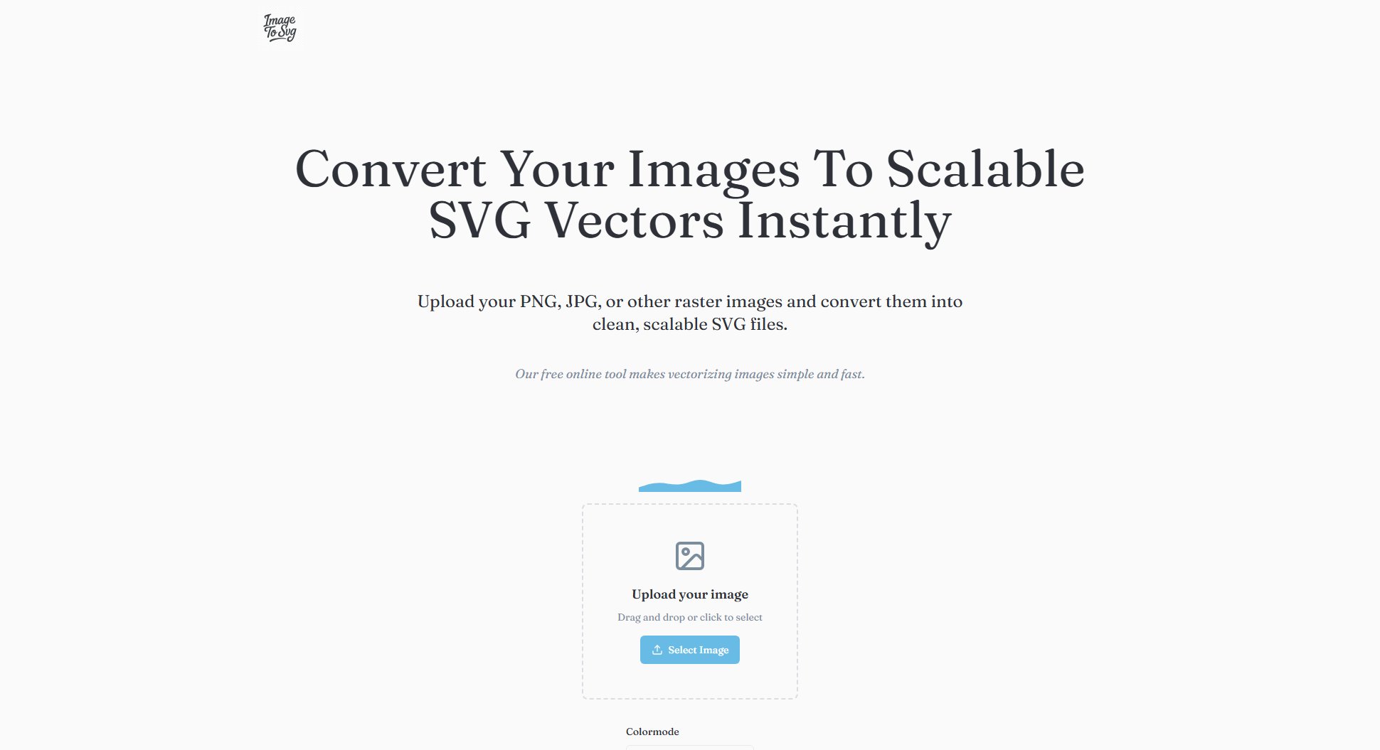 Free Image to SVG Converter Screenshot