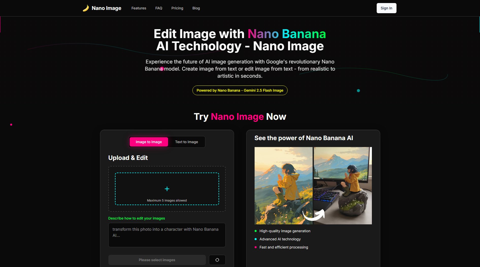 Nano Image Screenshot Nano Image Screenshot