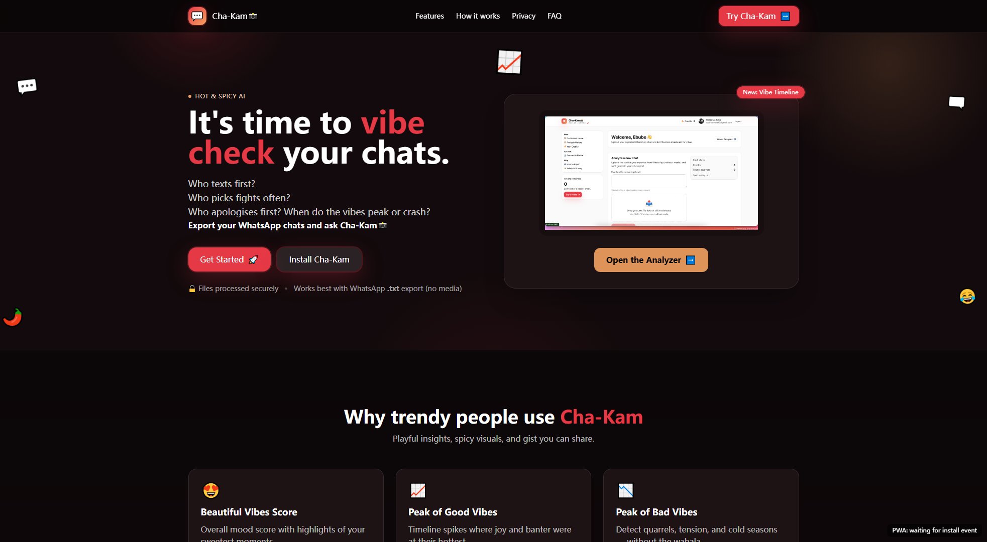 Cha-Kam Screenshot Cha-Kam Screenshot