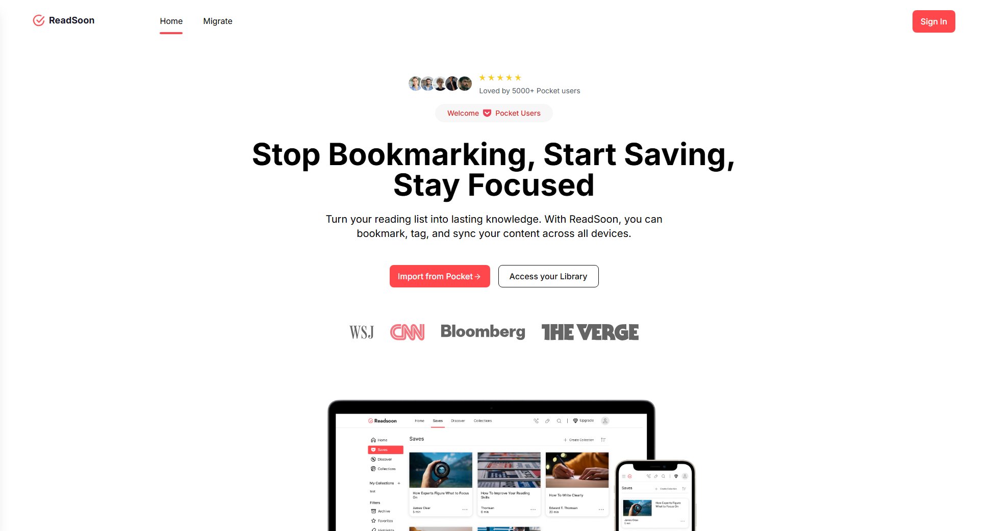 ReadSoon ReadSoon Interface & Screenshots ReadSoon ReadSoon Interface & Screenshots