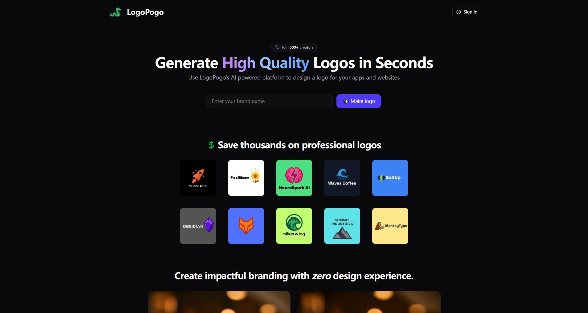 LogoPogo Screenshot LogoPogo Screenshot