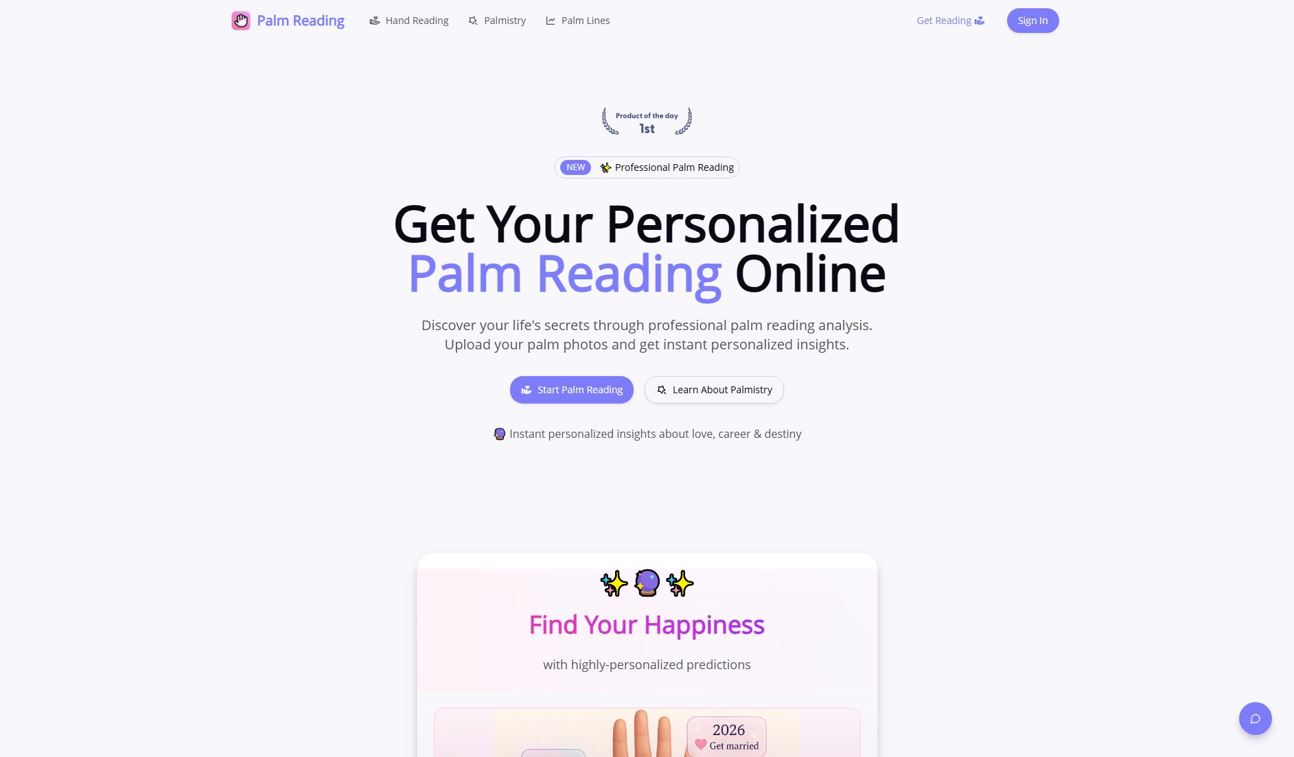 Palm Reading - Free Online Palmistry Analysis Palm Reading - Free Online Palmistry Analysis Interface & Screenshots Palm Reading - Free Online Palmistry Analysis Palm Reading - Free Online Palmistry Analysis Interface & Screenshots