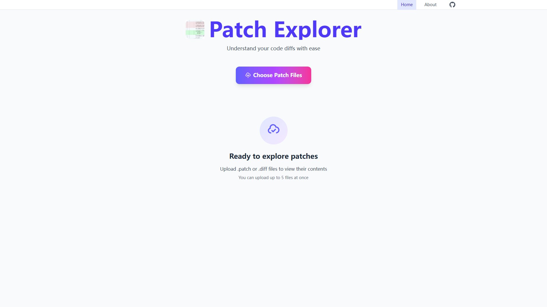Patch Explorer Screenshot