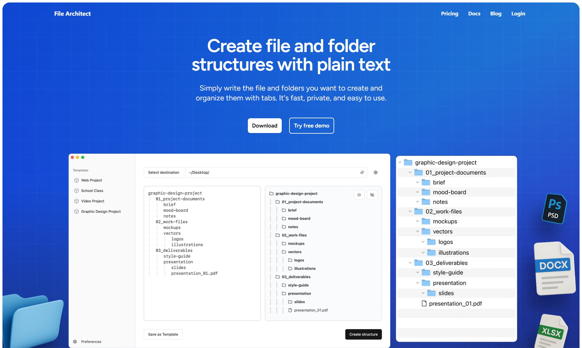 File Architect File Architect Interface & Screenshots File Architect File Architect Interface & Screenshots
