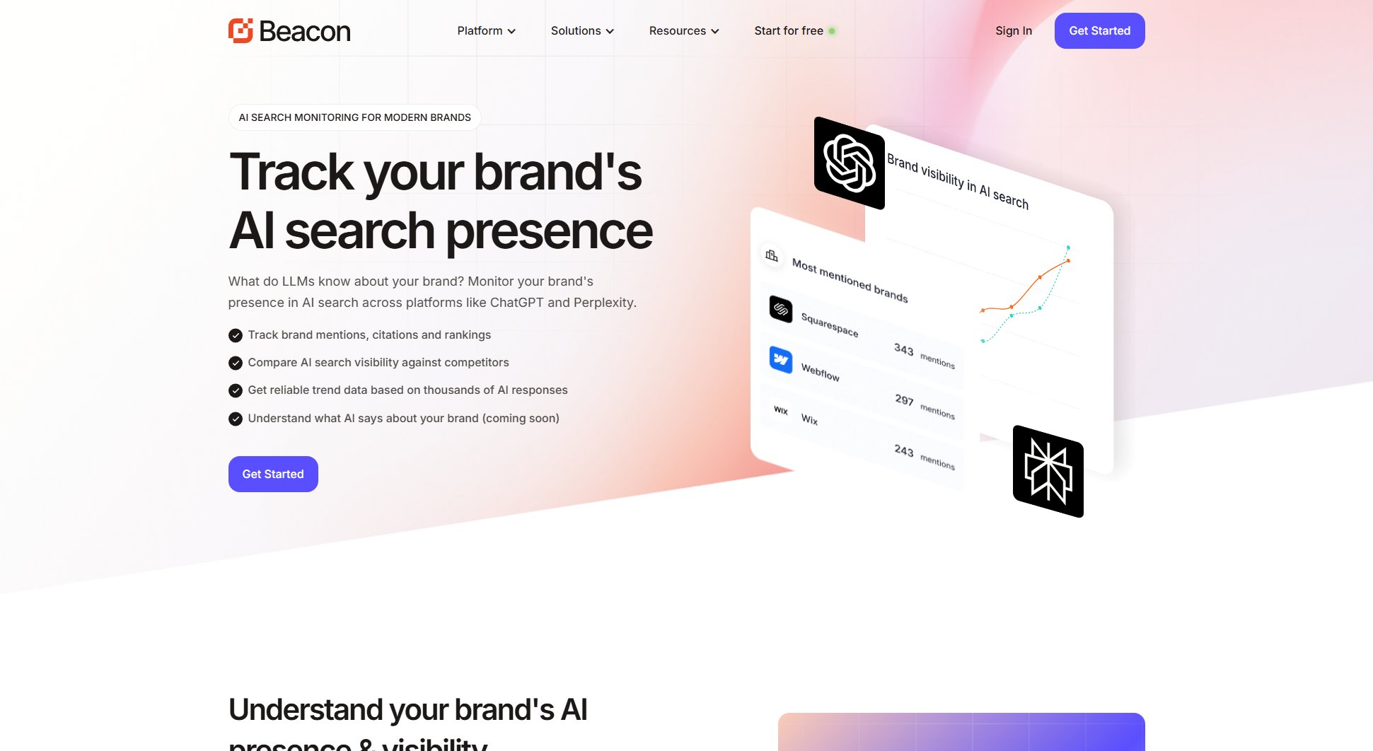 BrandBeacon BrandBeacon Interface & Screenshots BrandBeacon BrandBeacon Interface & Screenshots