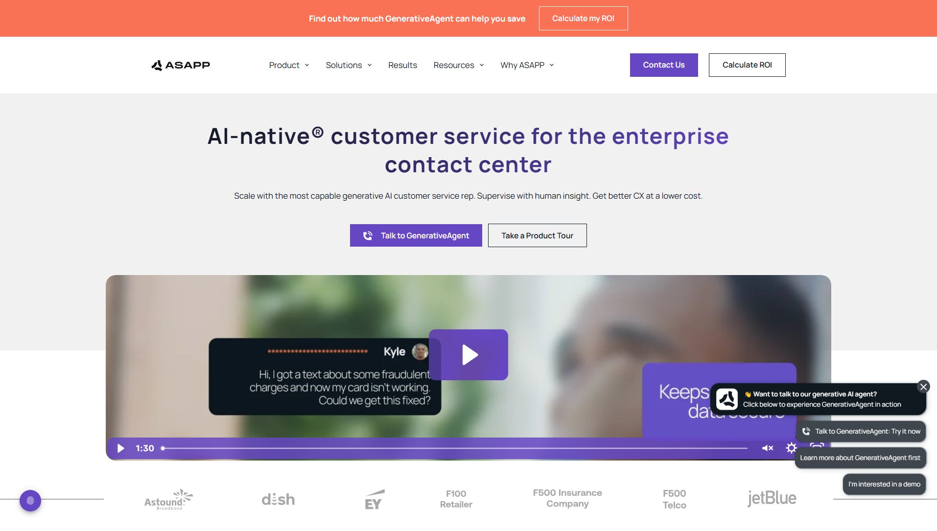 ASAPP ASAPP Interface & Screenshots ASAPP ASAPP Interface & Screenshots