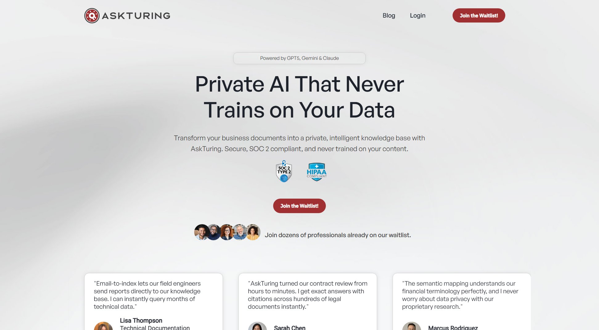 AskTuring AskTuring Interface & Screenshots AskTuring AskTuring Interface & Screenshots