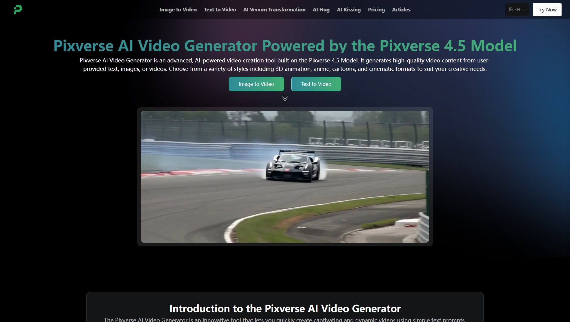 Pixverse AI Video Generator Pixverse AI Video Generator Interface & Screenshots