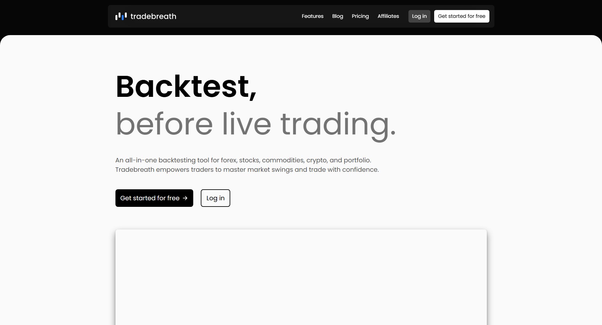 Tradebreath Tradebreath Interface & Screenshots Tradebreath Tradebreath Interface & Screenshots