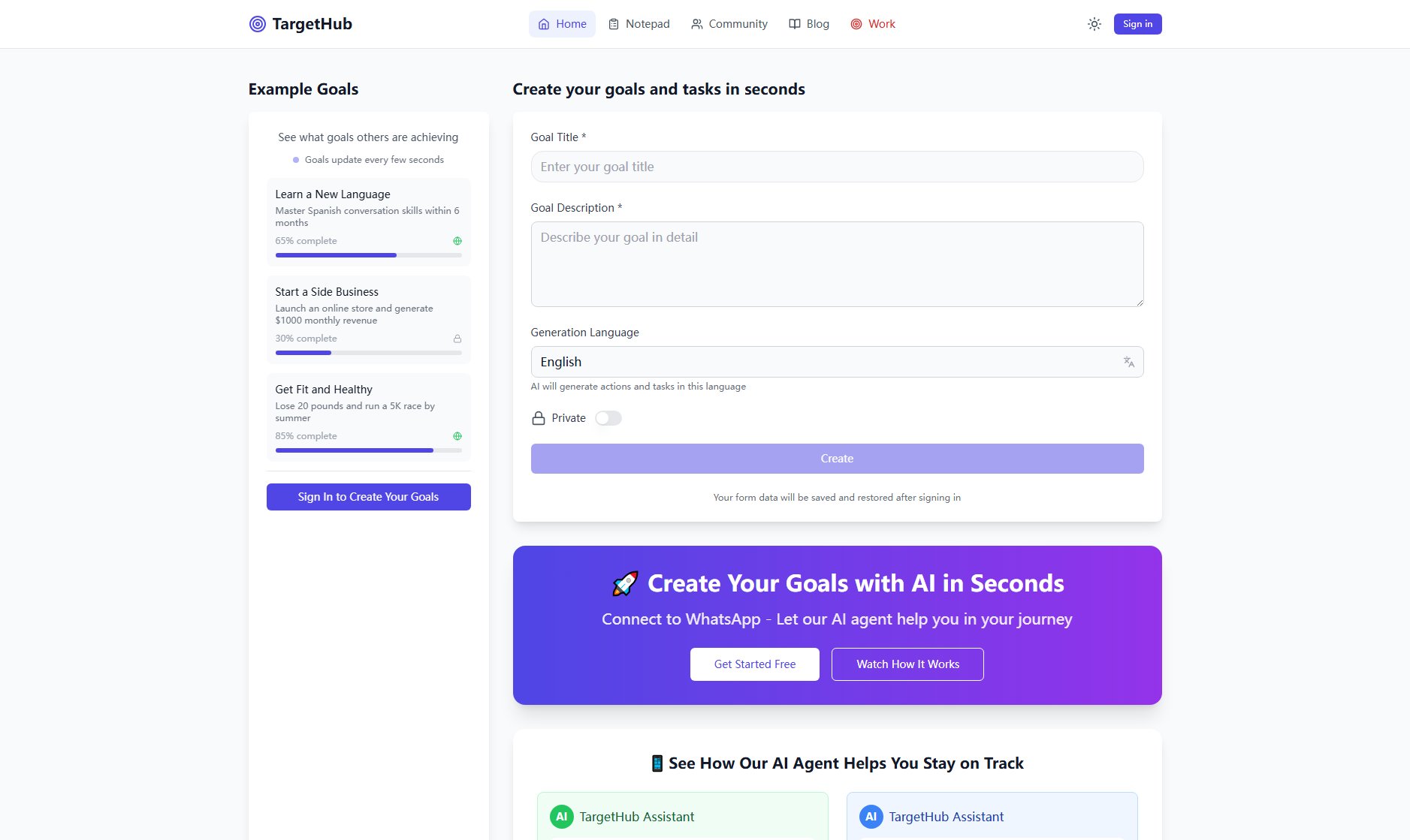 TargetHub TargetHub Interface & Screenshots TargetHub TargetHub Interface & Screenshots