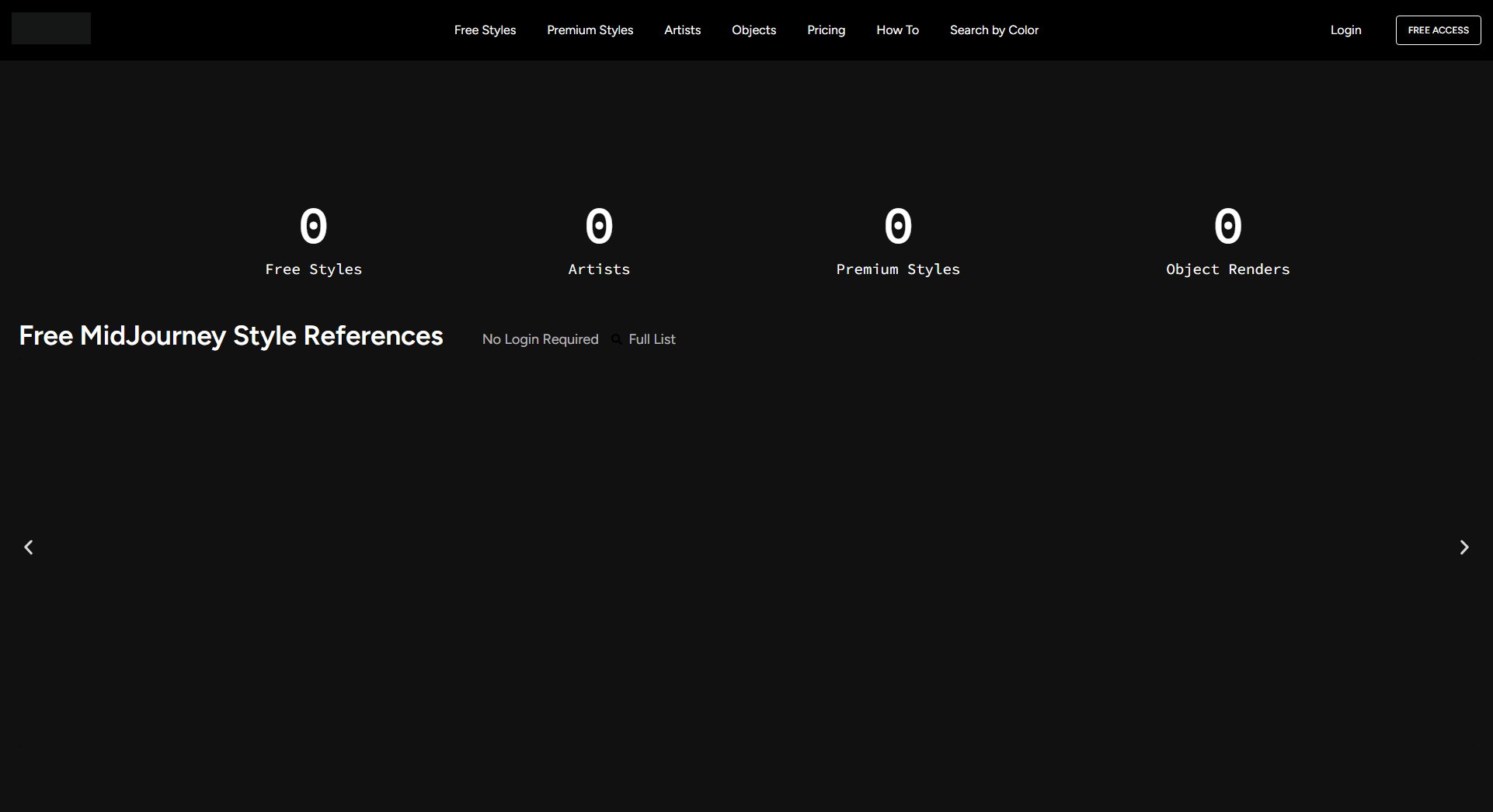 Midjourney Style & Prompt Library | Noble Shapes Midjourney Style & Prompt Library | Noble Shapes Interface & Screenshots