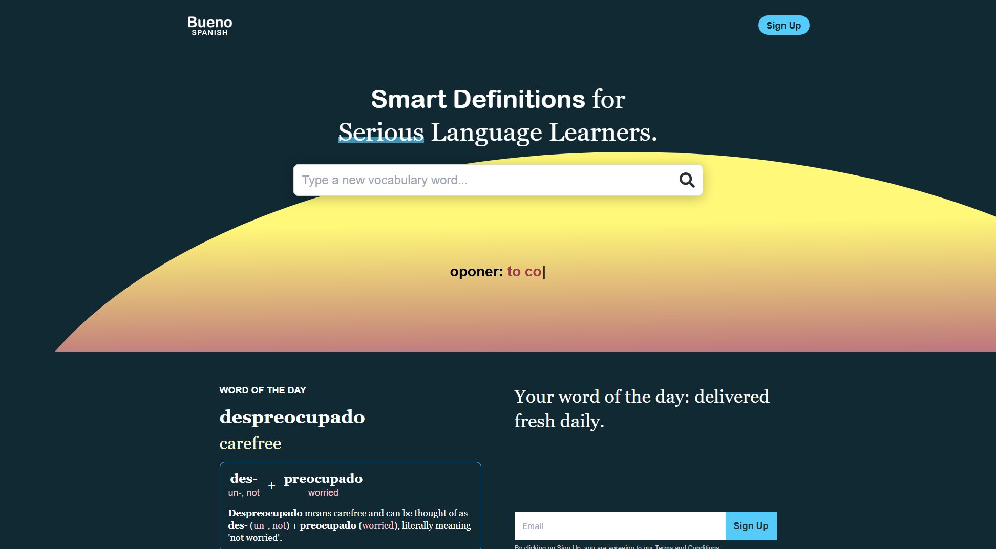 Bueno Spanish Bueno Spanish Interface & Screenshots