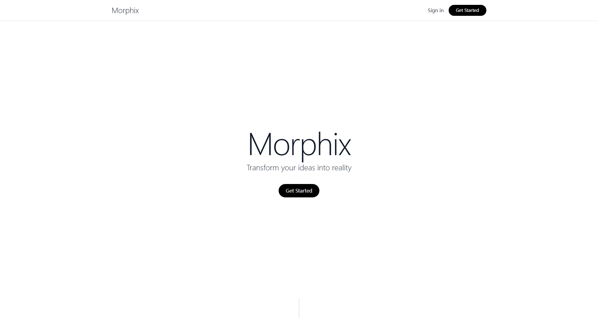 Morphix Screenshot