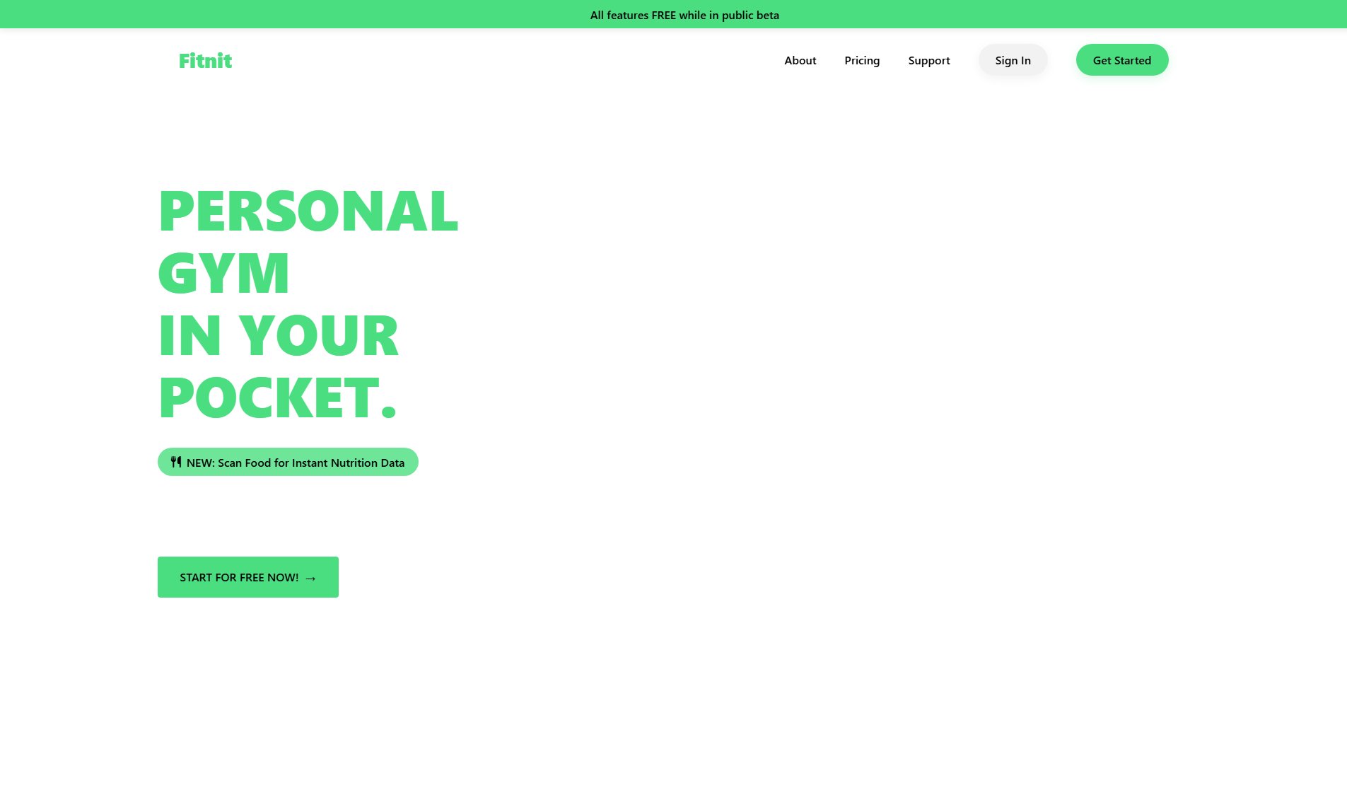 Fitnit Fitnit Interface & Screenshots
