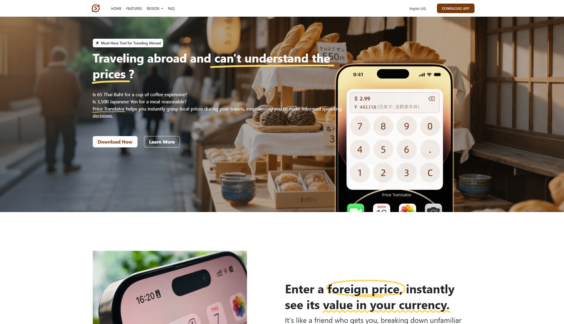 Price Translator Screenshot Price Translator Screenshot