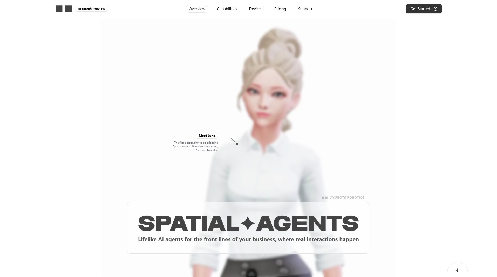 Spatial Agents Spatial Agents Interface & Screenshots Spatial Agents Spatial Agents Interface & Screenshots