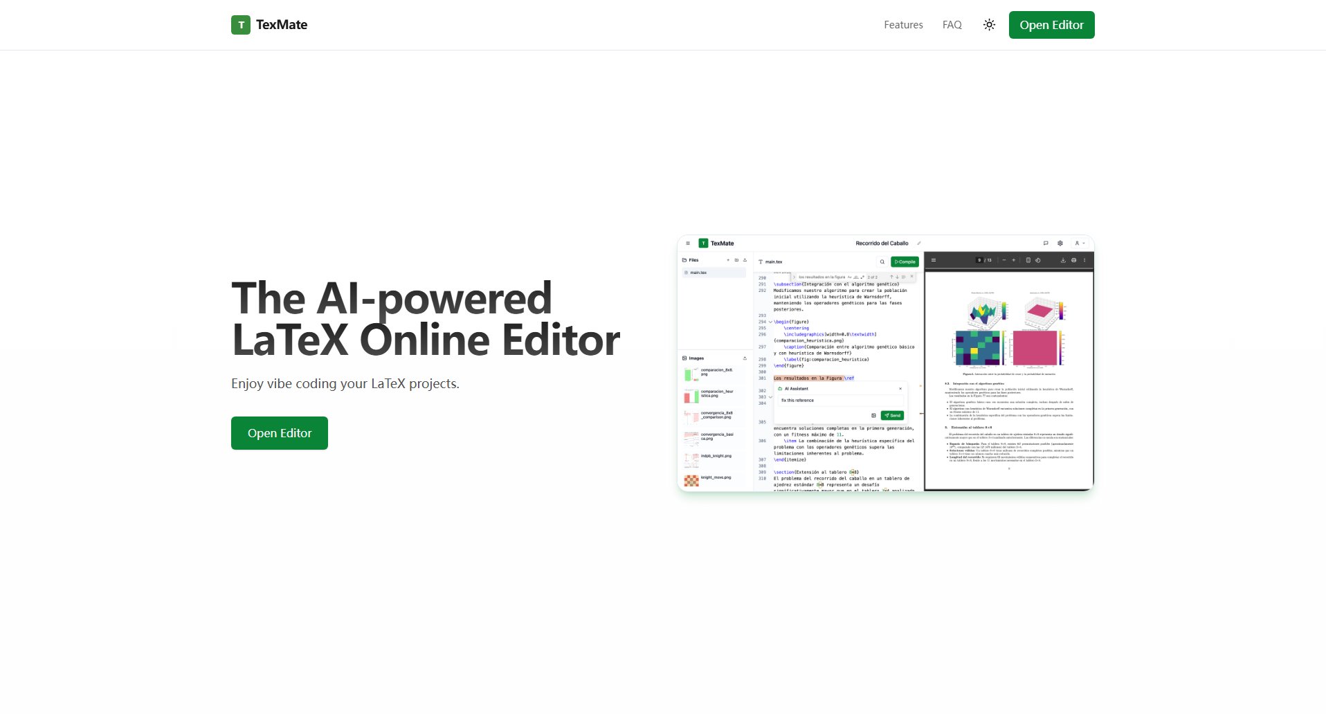 TexMate TexMate Interface & Screenshots