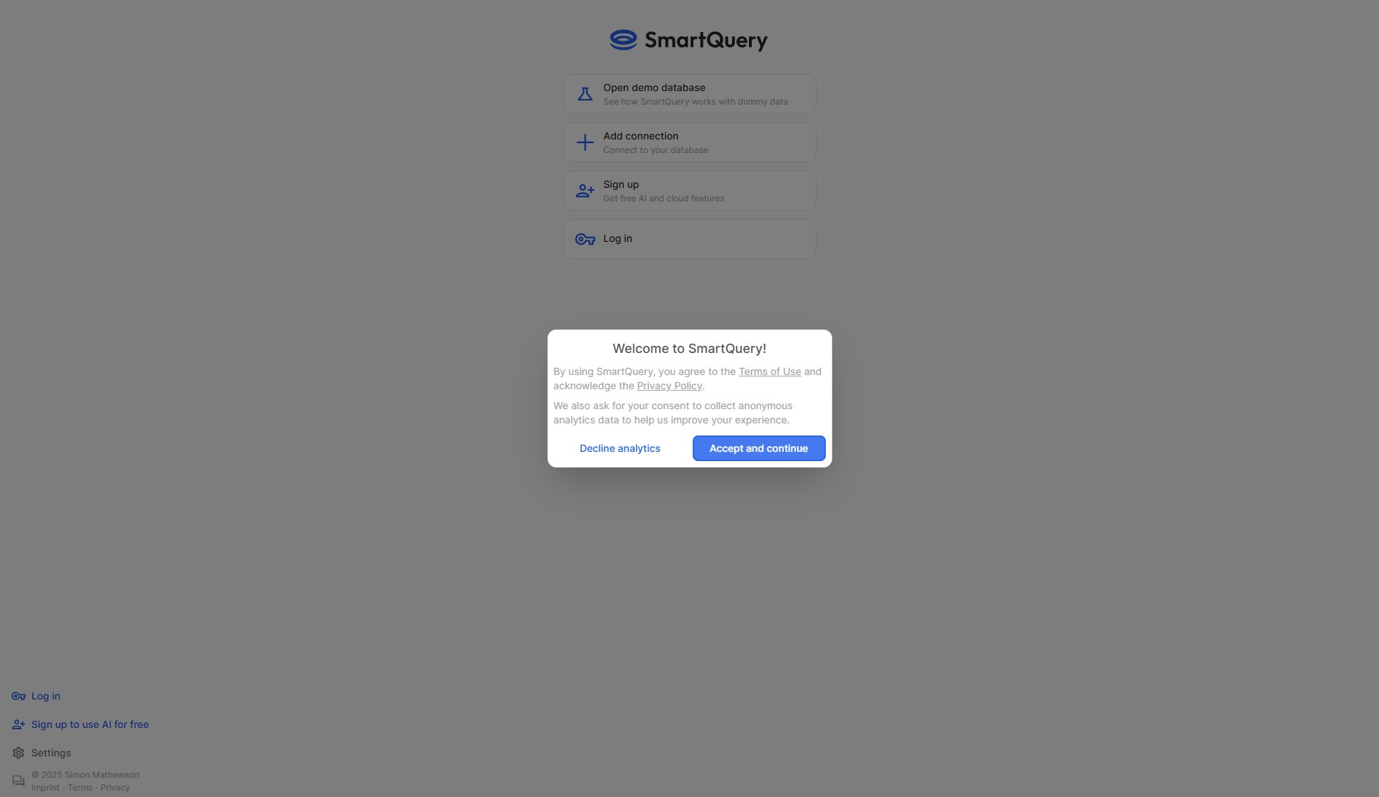 SmartQuery Screenshot