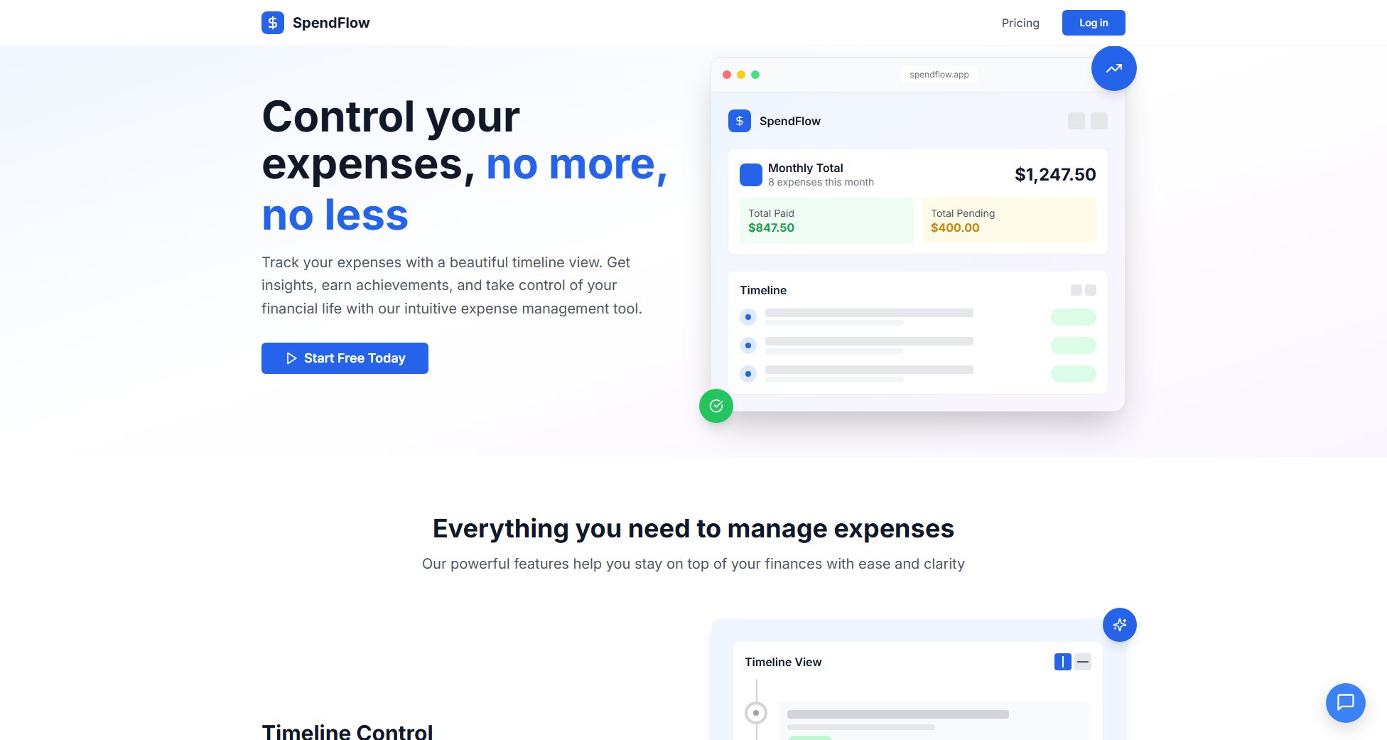 SpendFlow Screenshot