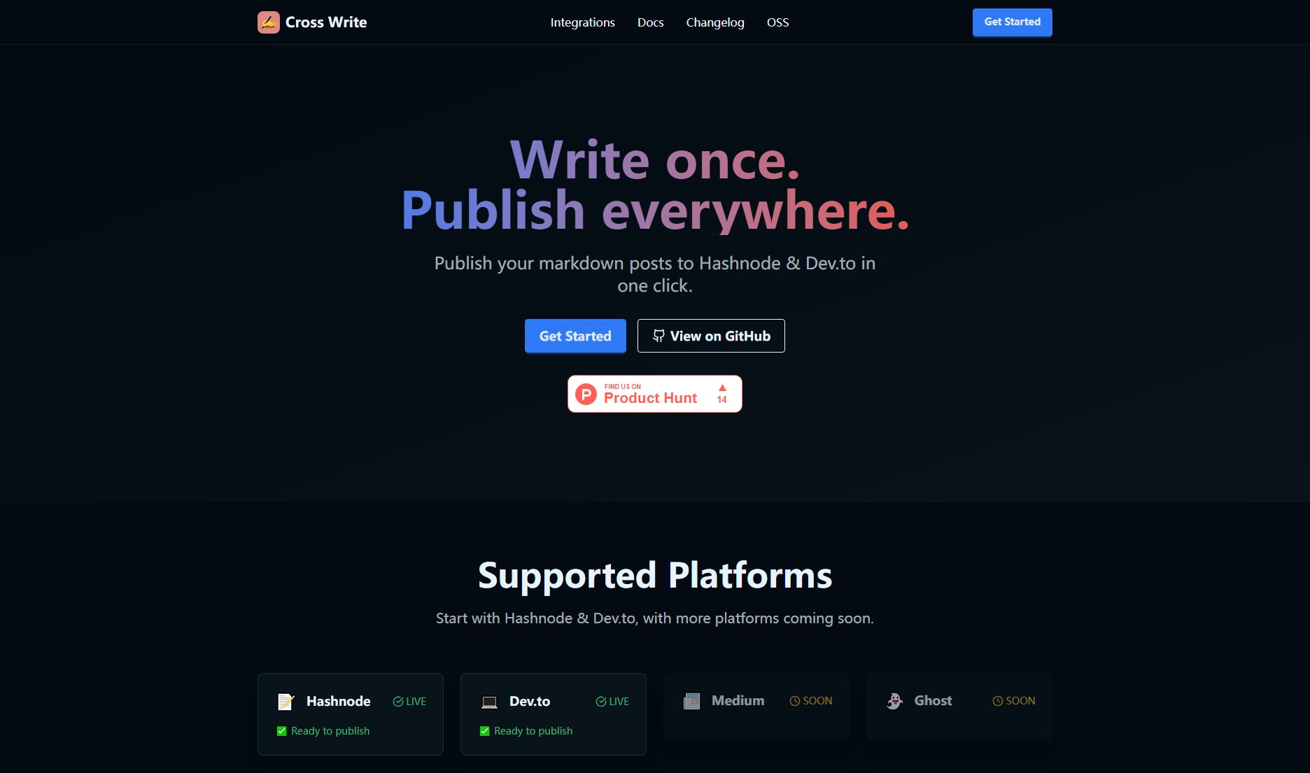Cross Write Screenshot Cross Write Screenshot