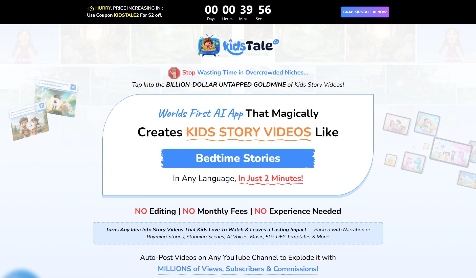 KidsTale AI KidsTale AI Interface & Screenshots KidsTale AI KidsTale AI Interface & Screenshots