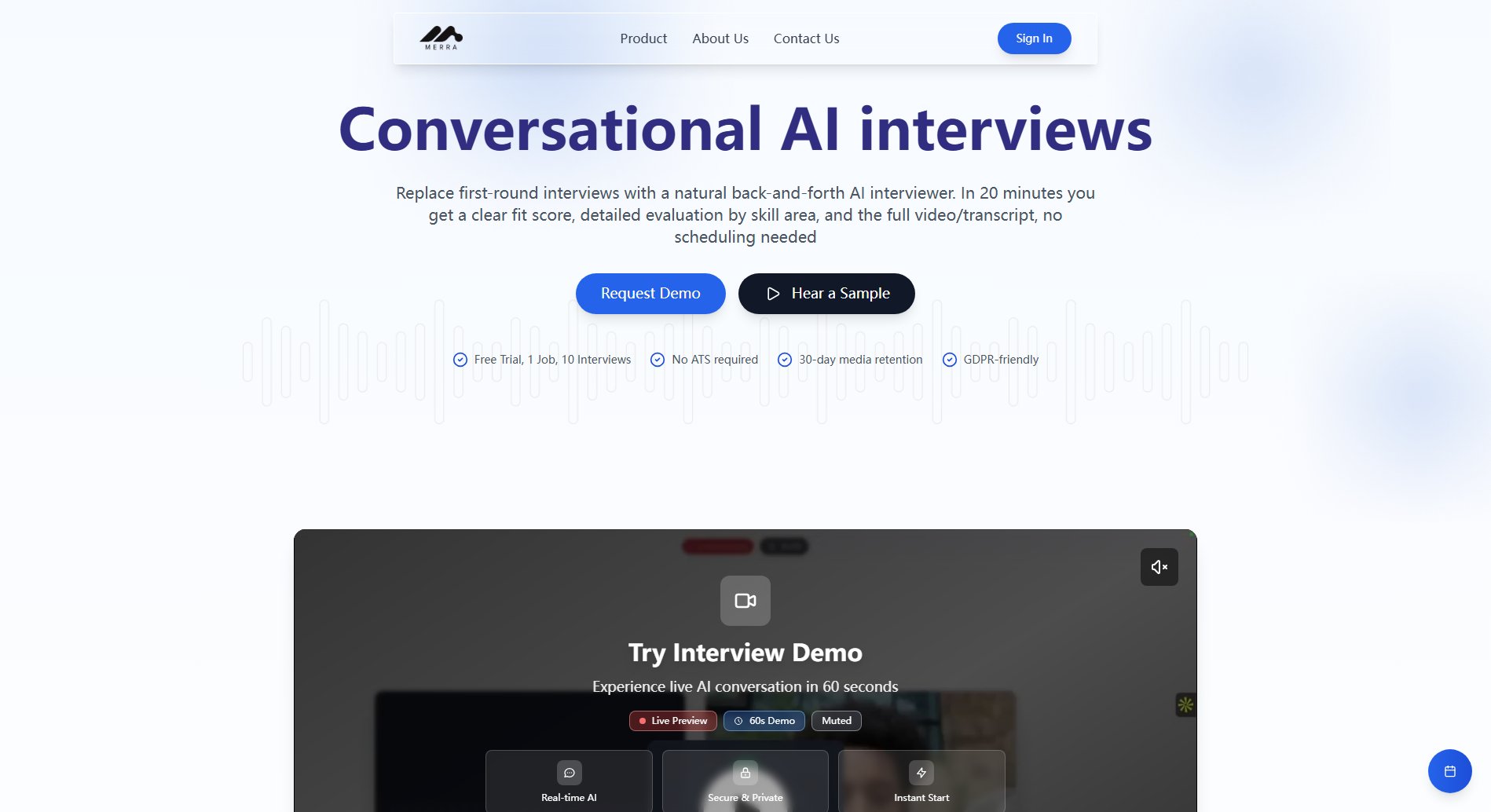 Merra Merra Interface & Screenshots