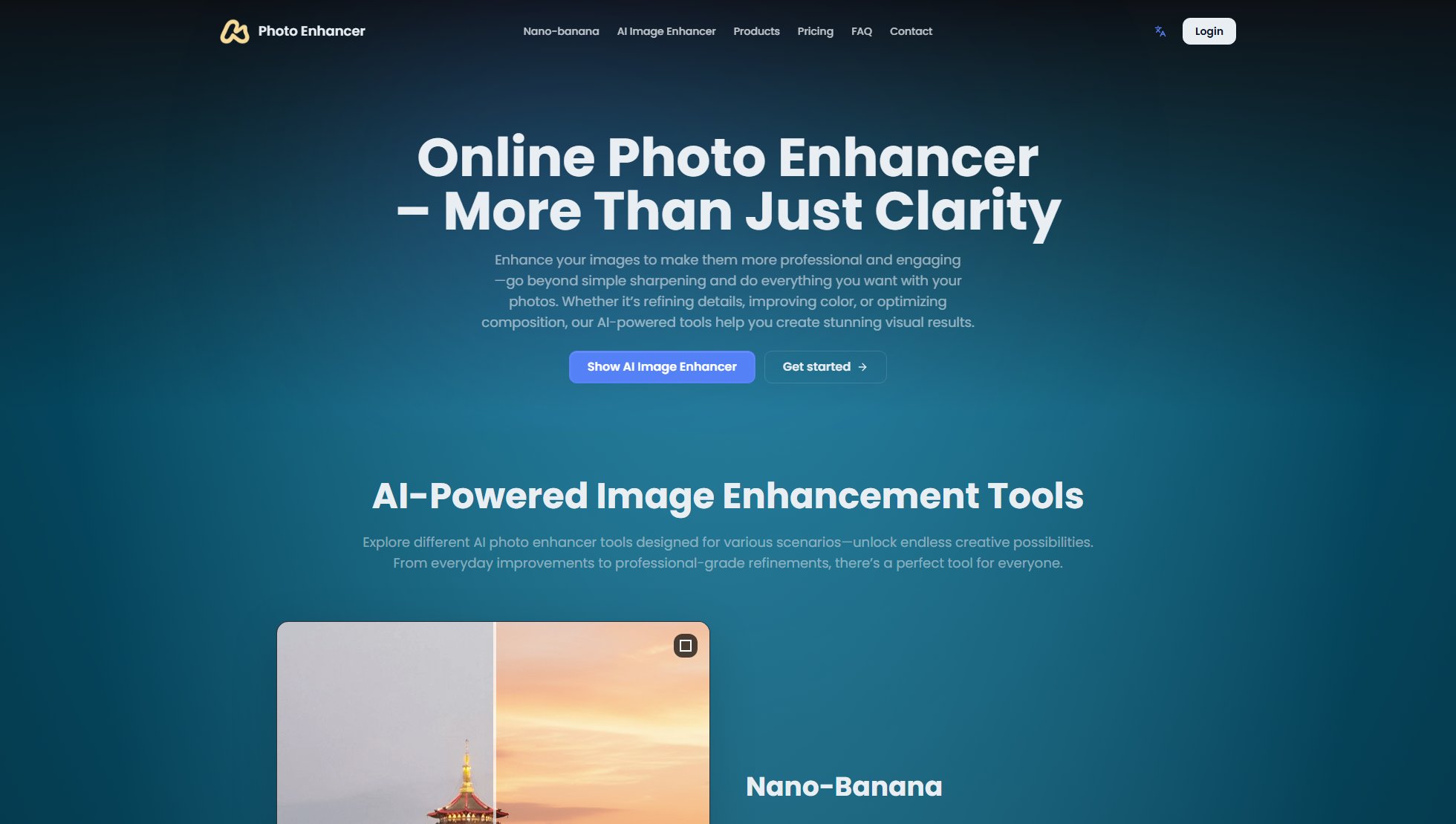 Photo Enhancer Screenshot