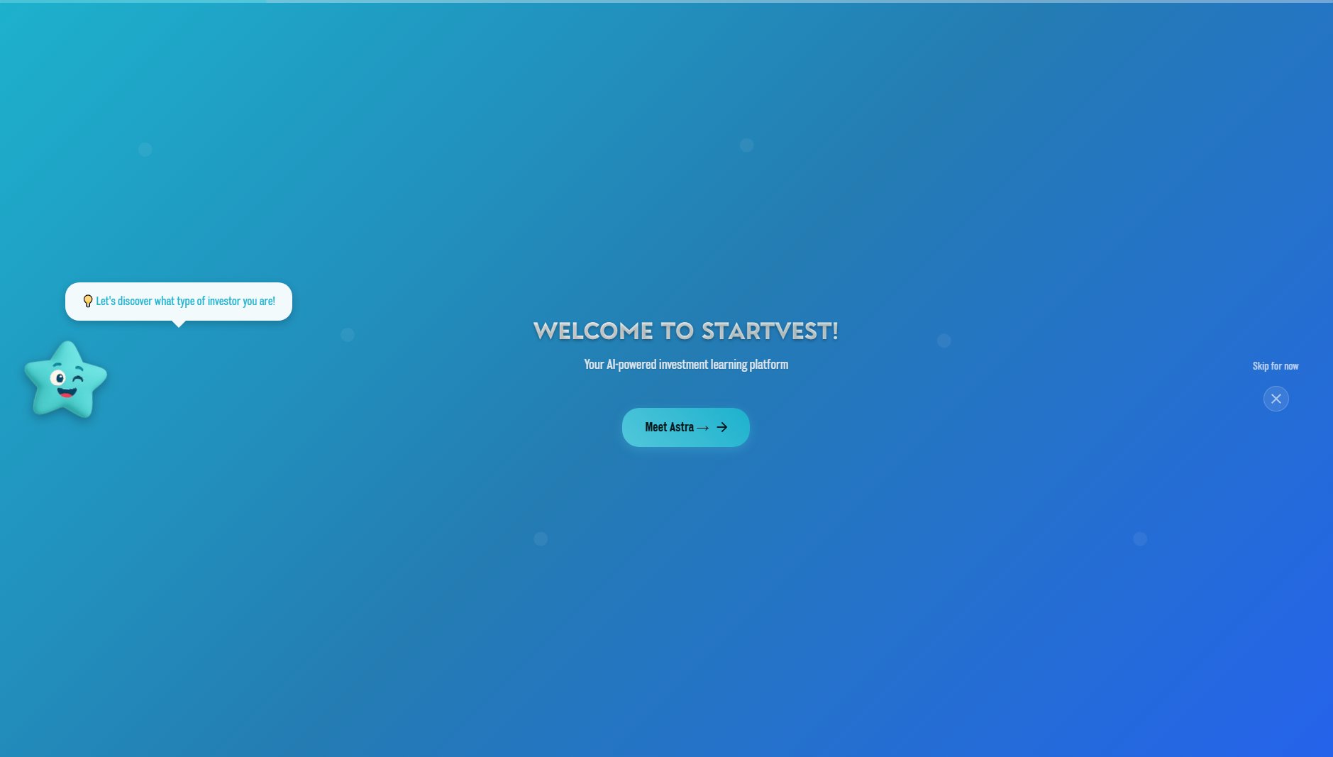 StartVest StartVest Interface & Screenshots