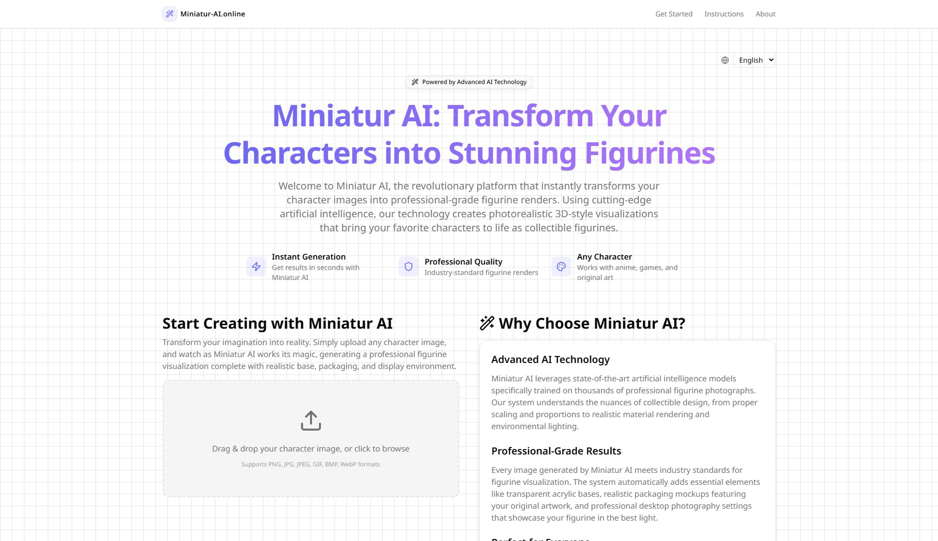 Miniatur AI Screenshot Miniatur AI Screenshot