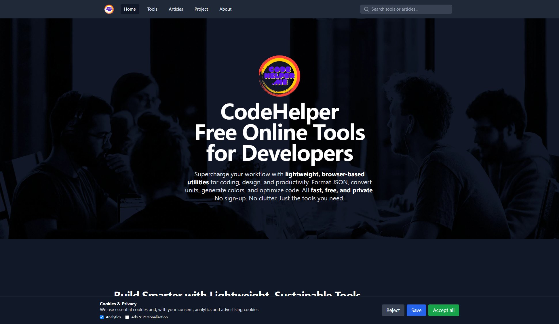 CodeHelper CodeHelper Interface & Screenshots CodeHelper CodeHelper Interface & Screenshots