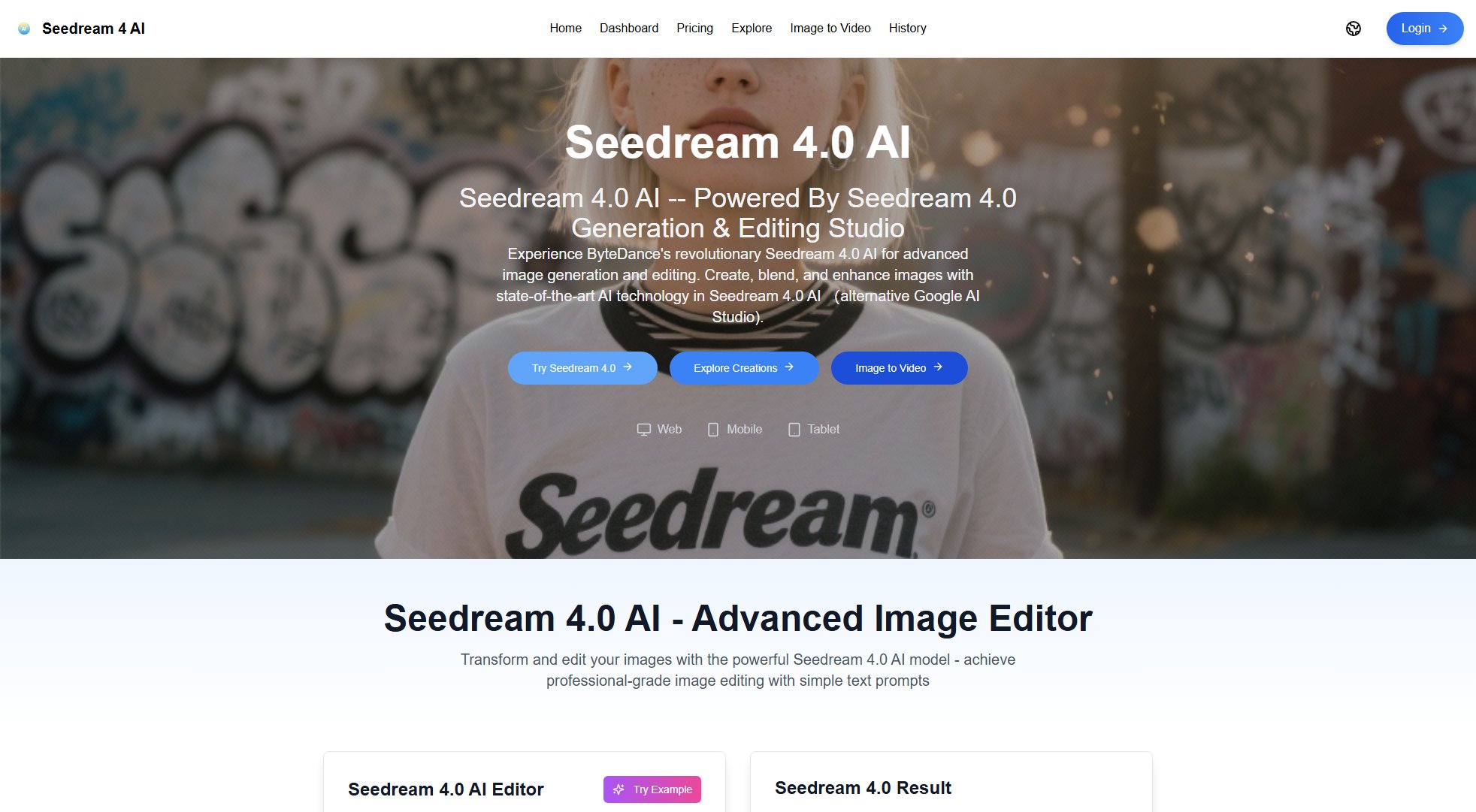 Seedream 4.0 AI Screenshot Seedream 4.0 AI Screenshot