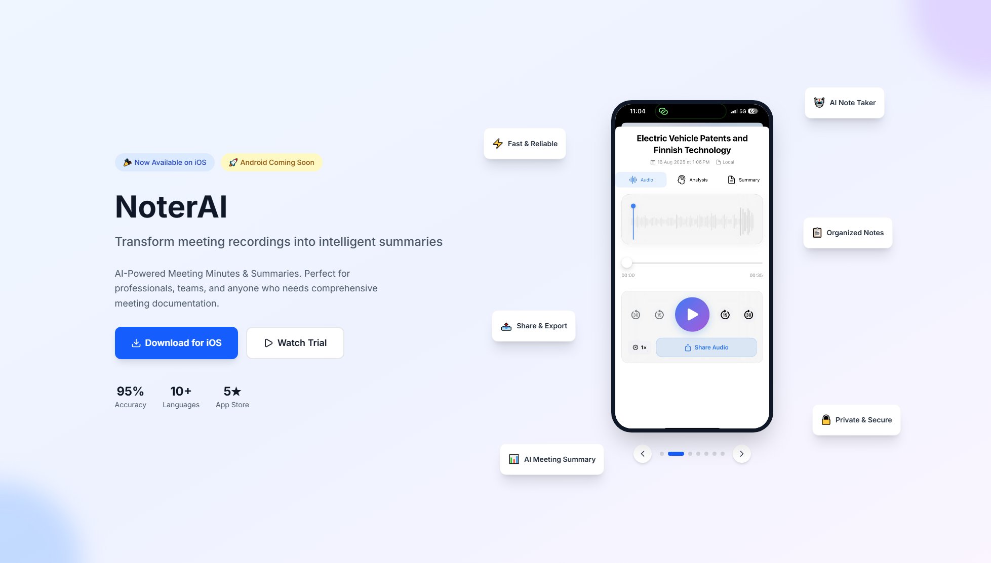 NoterAI Screenshot
