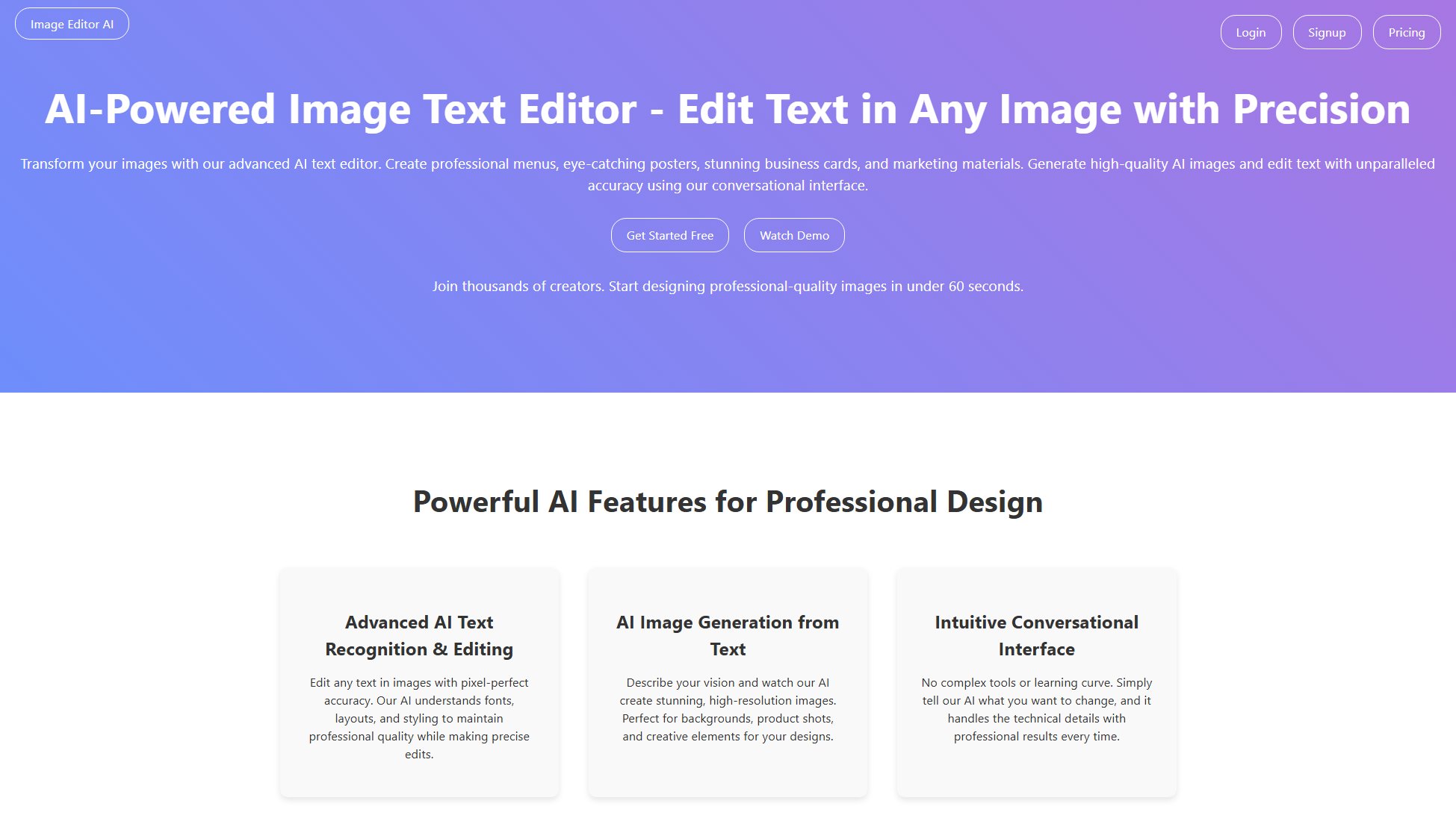 Image Editor AI Screenshot Image Editor AI Screenshot