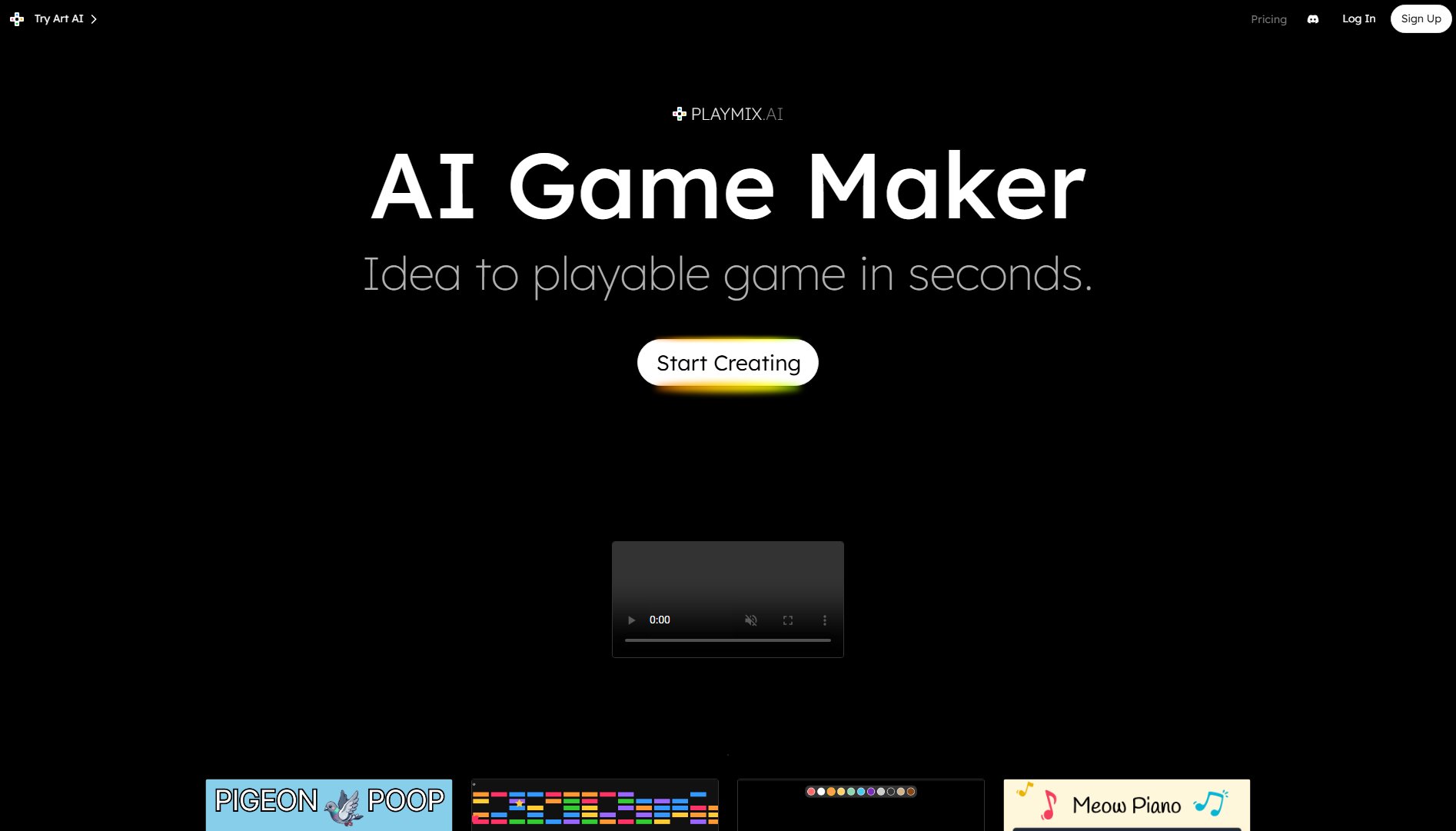 playmix.ai Screenshot