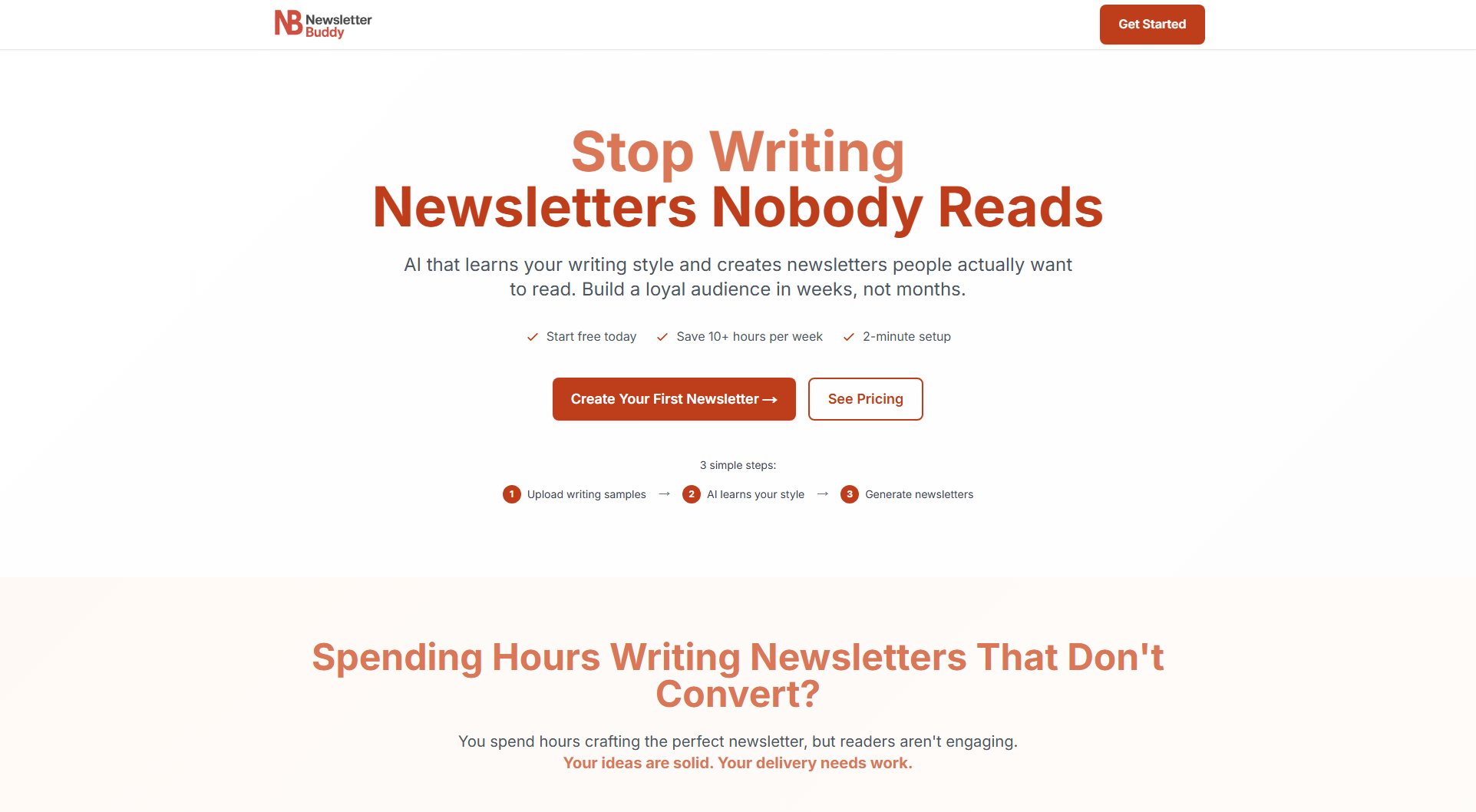 NewsletterBuddy Screenshot NewsletterBuddy Screenshot