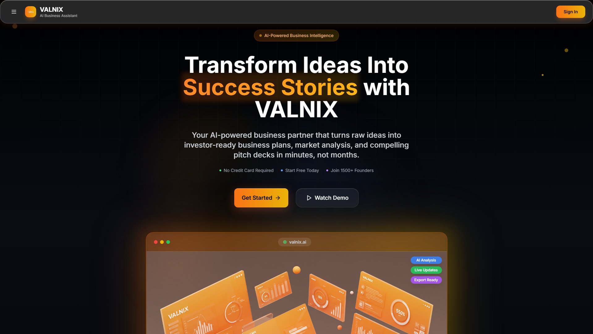VALNIX Screenshot