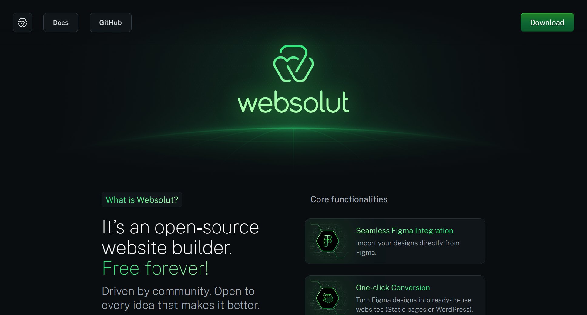 Websolut Screenshot